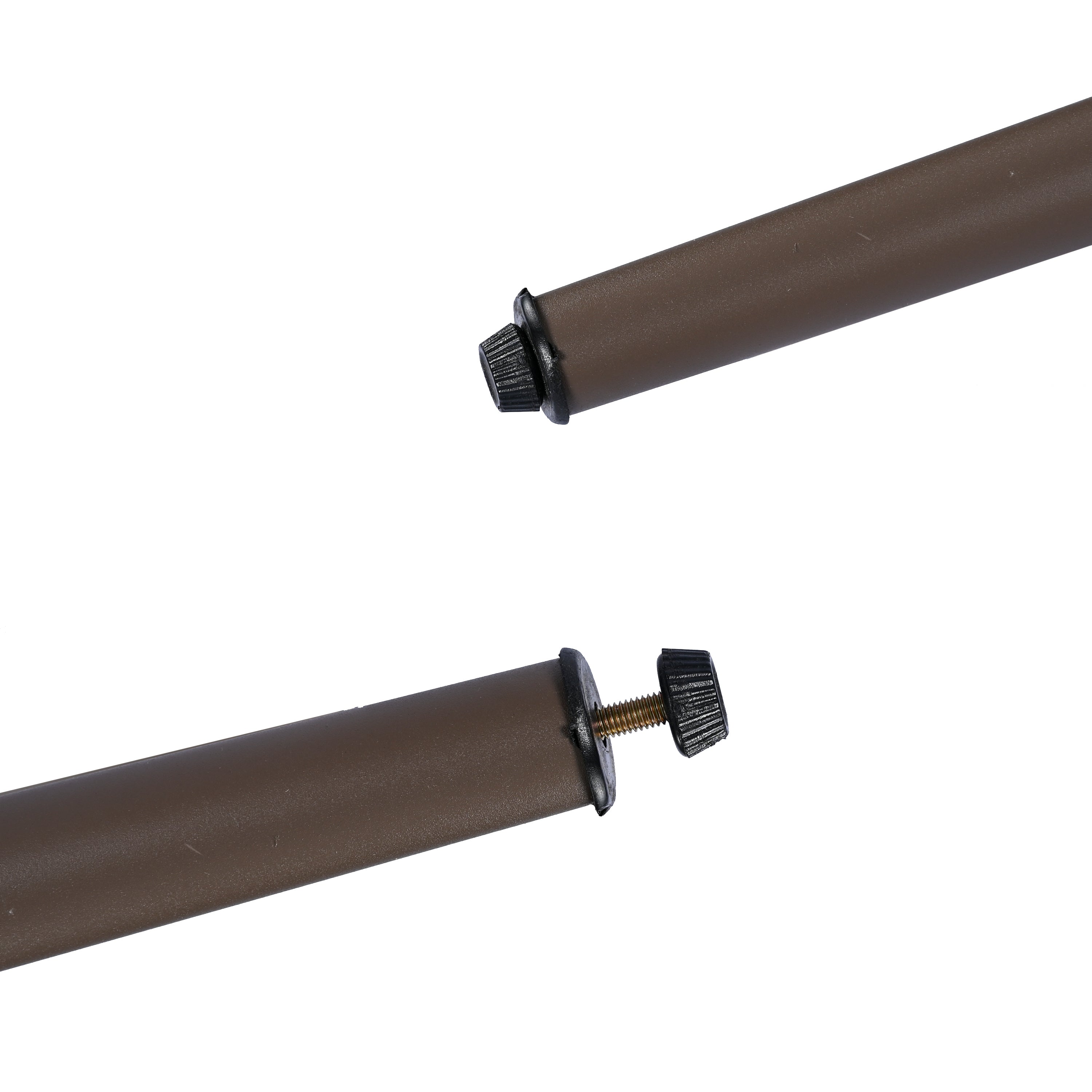 4-Piece Outdoor Patio Furniture Set with Metal Frame and Woven Rope