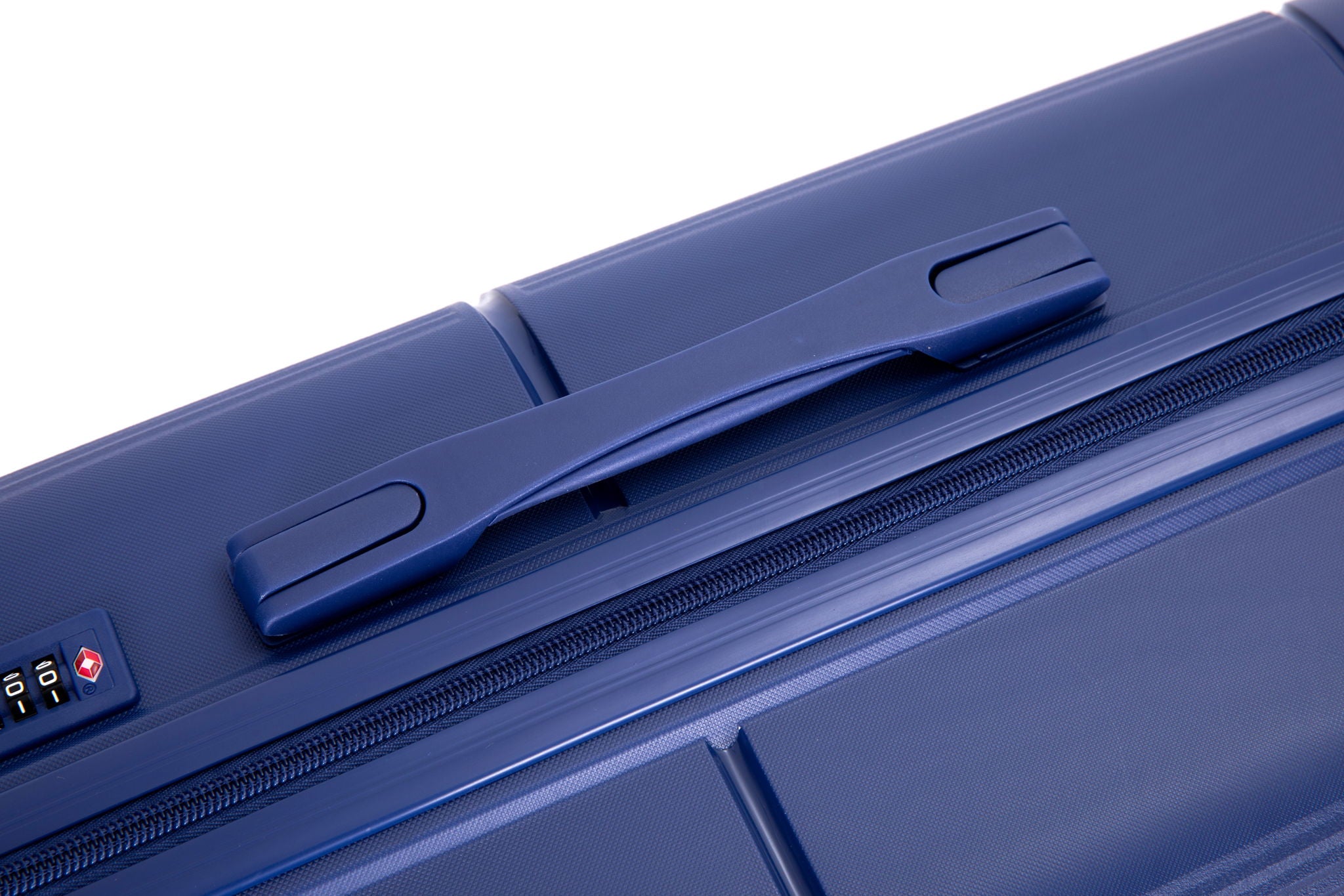 3 Piece Set Expandable Hardshell Suitcase Double Spinner Wheels