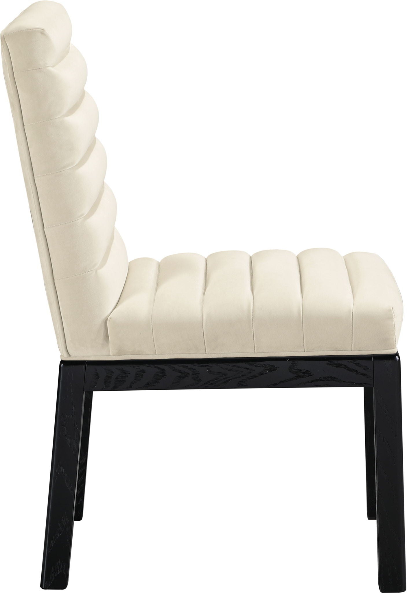 Evelyn - Dining Chair With Black Legs