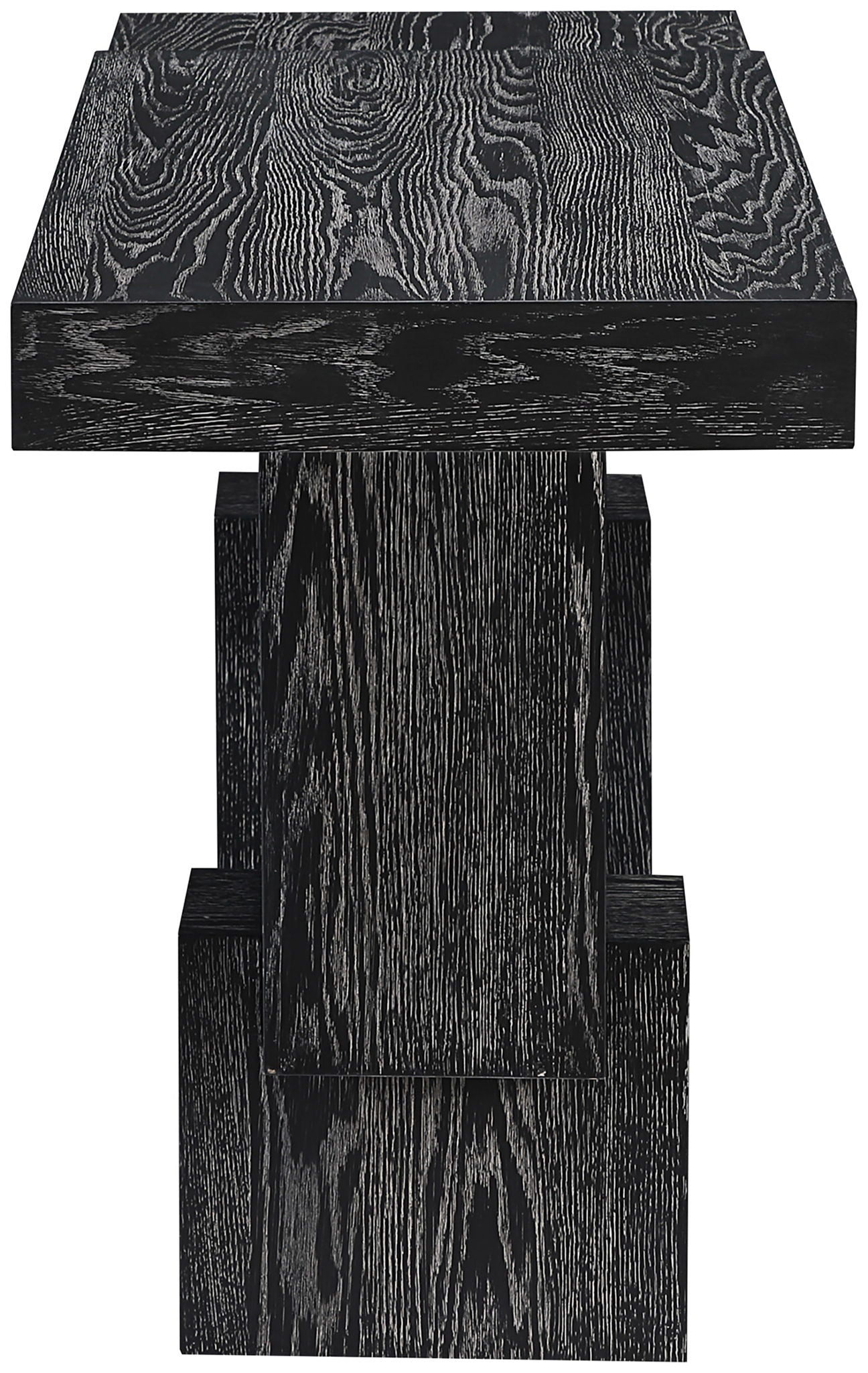 Anzio - Oak Veneer And Solid Wood Console Table