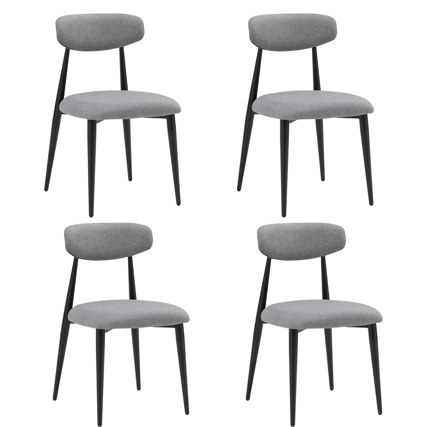 (Set of 4) Mid-Century Modern Dining Chair