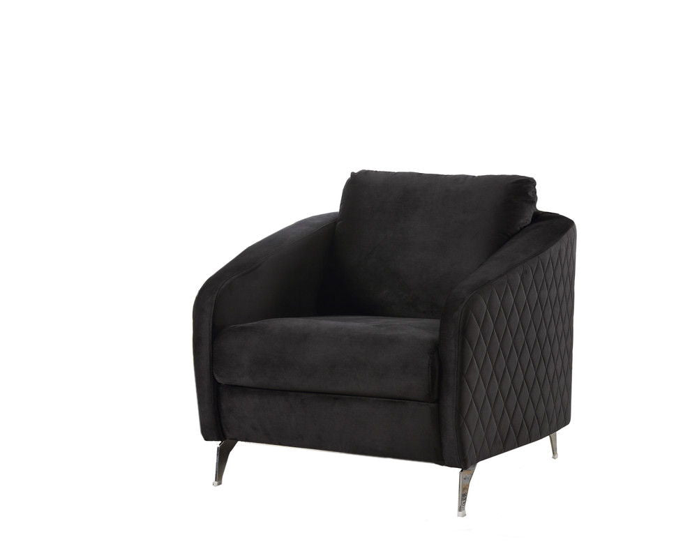 Sofia - Velvet Modern Chic Accent Armchair - Best Buy Furniture