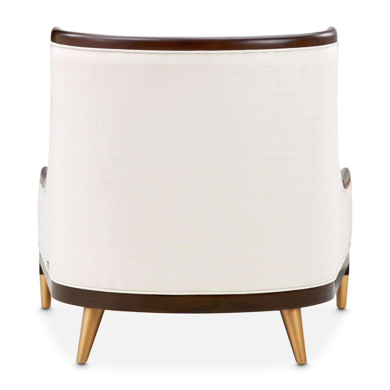 Belmont Place - Accent Chair - Cream / Espresso