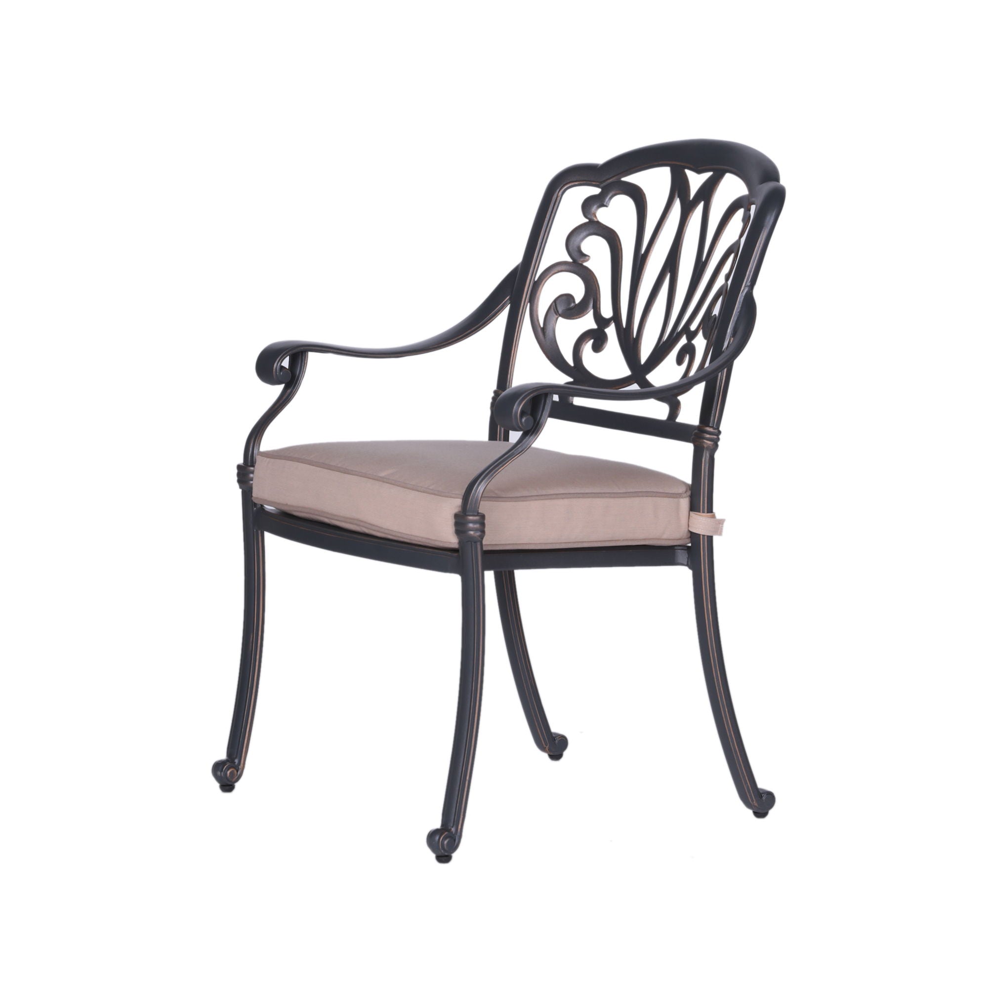 Rectangular Long Dining Set With Sunbrella Cushions