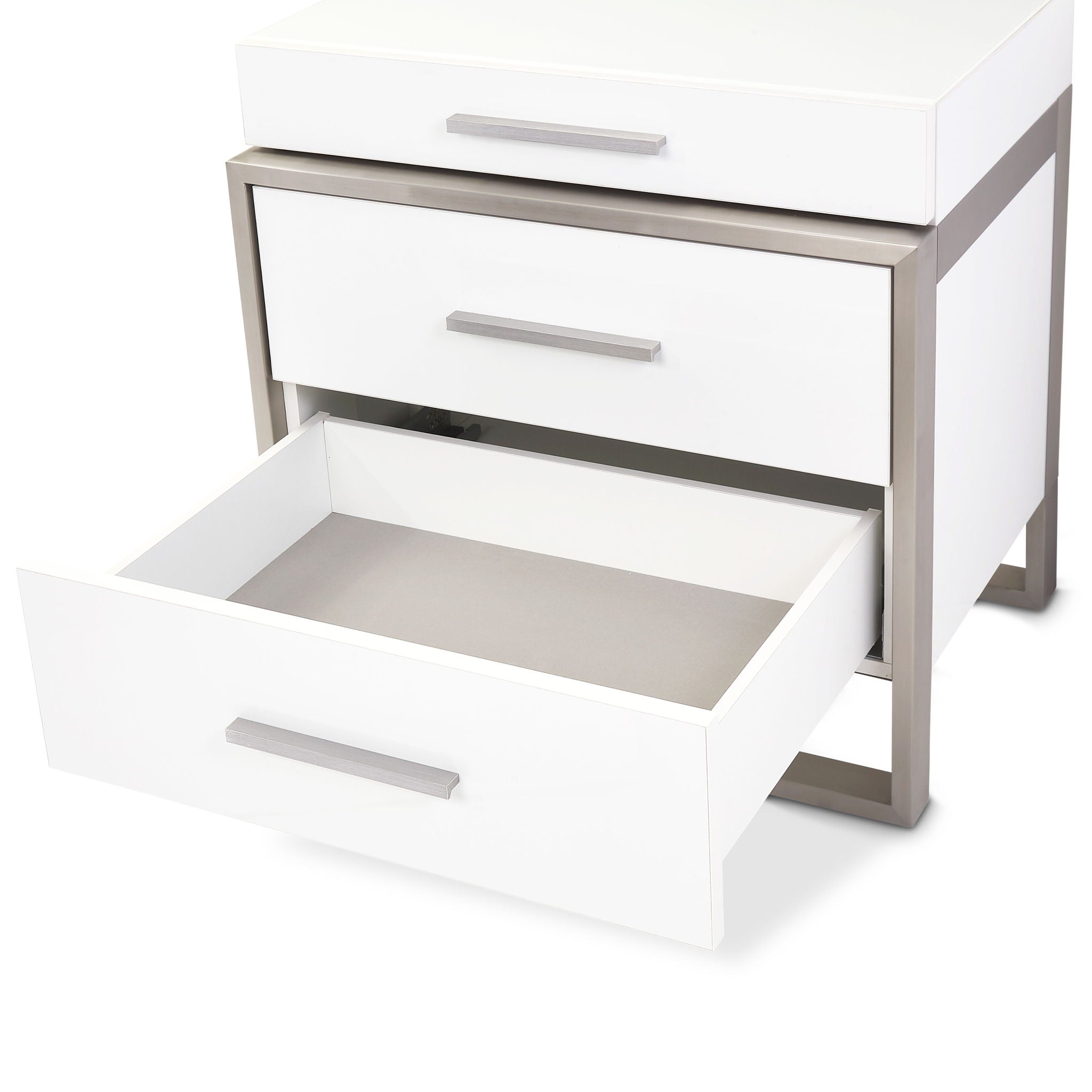 Marquee - Nightstand - Cloud White