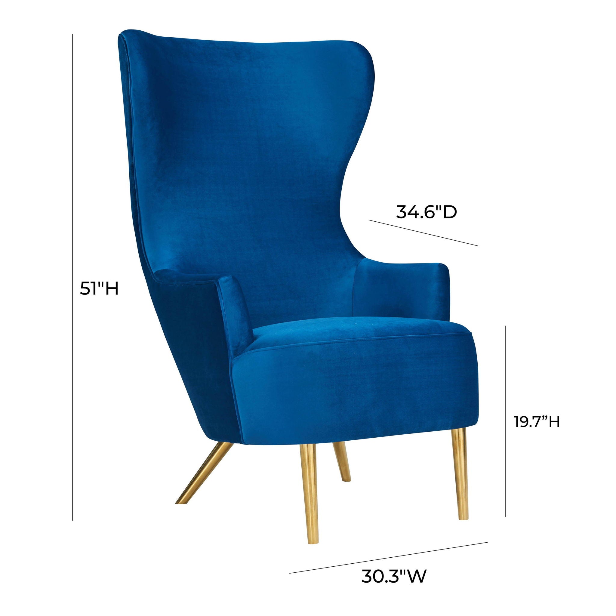 Julia - Wingback Chair