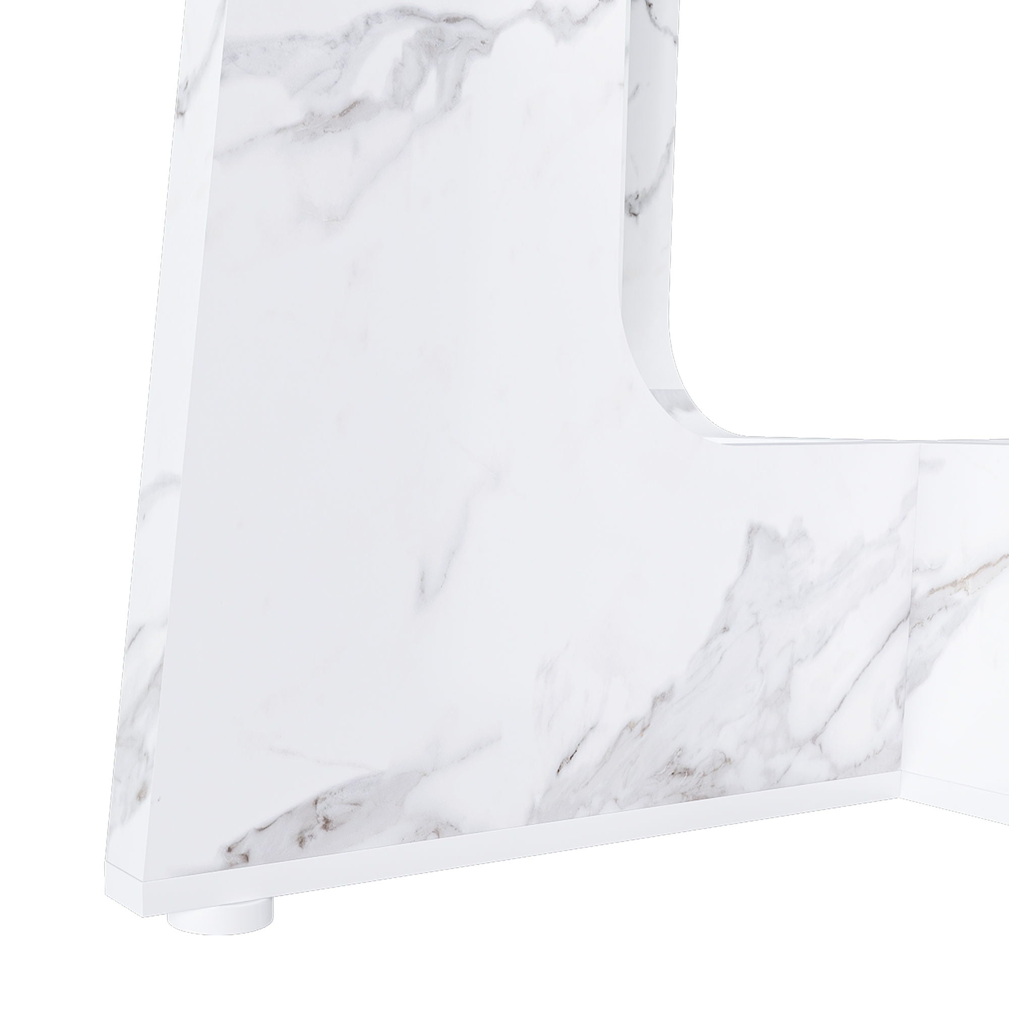 Round Dining Table For 4 - White