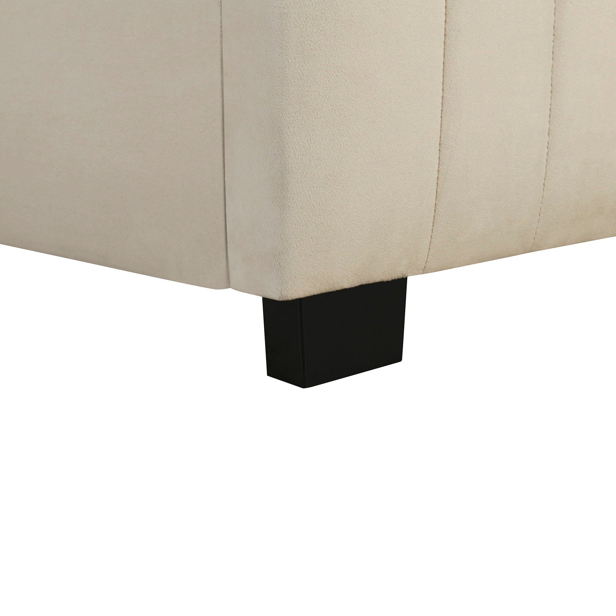 Upholstered Design Platform Bed With Trundle