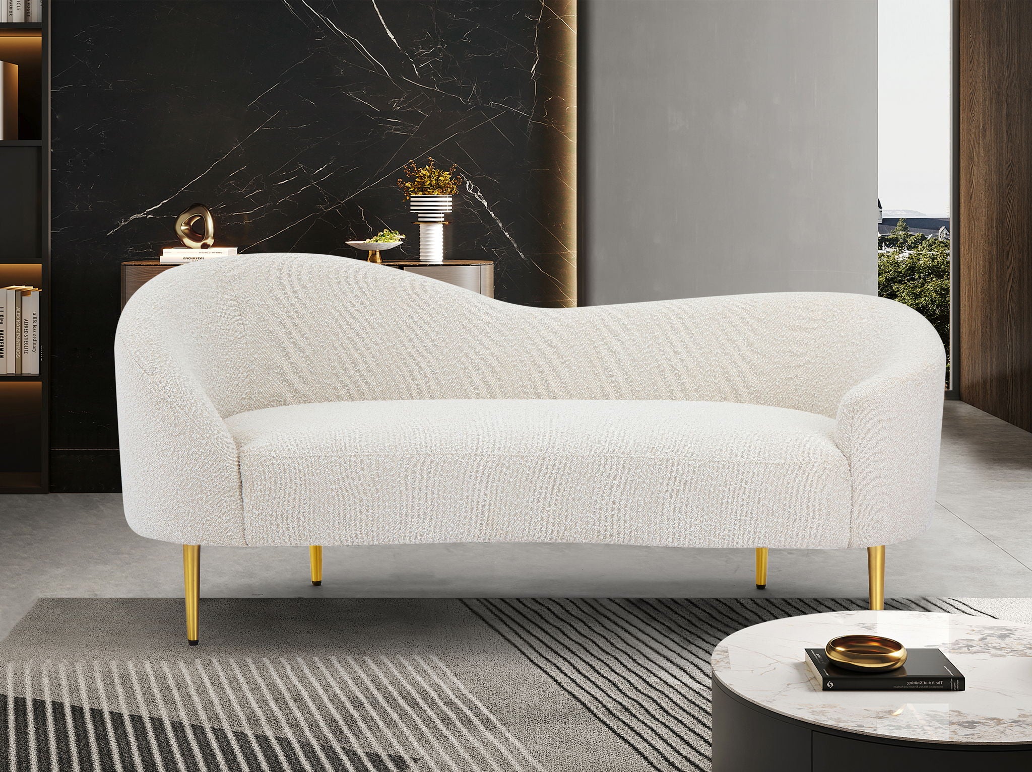 Ritz - Boucle Loveseat