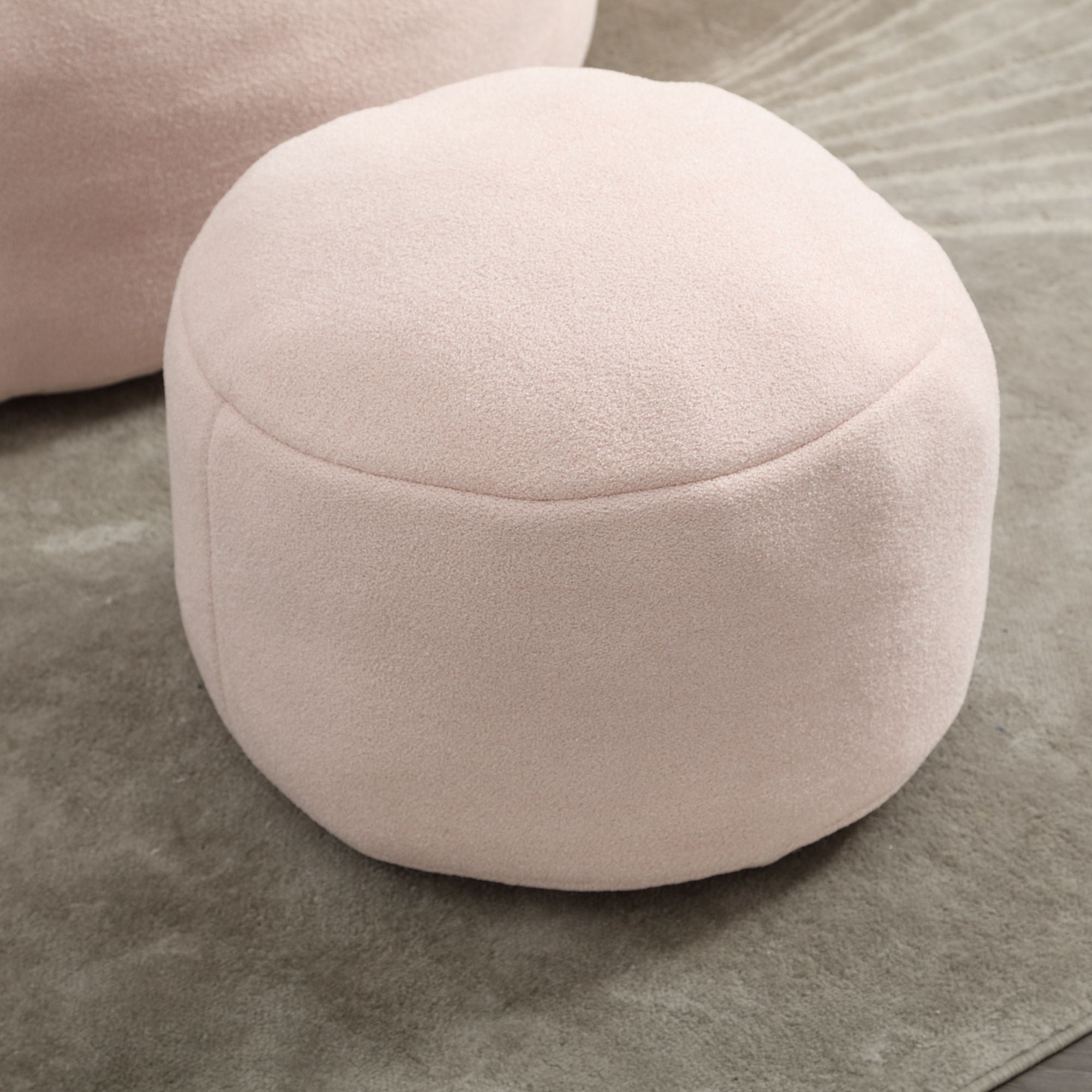Bedding Bean Bag Sofa Chair High Pressure Foam With Footrest