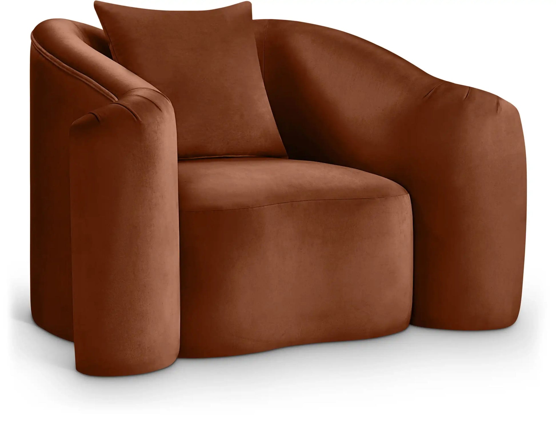 Destin - Chair - Cognac - Best Buy Furniture