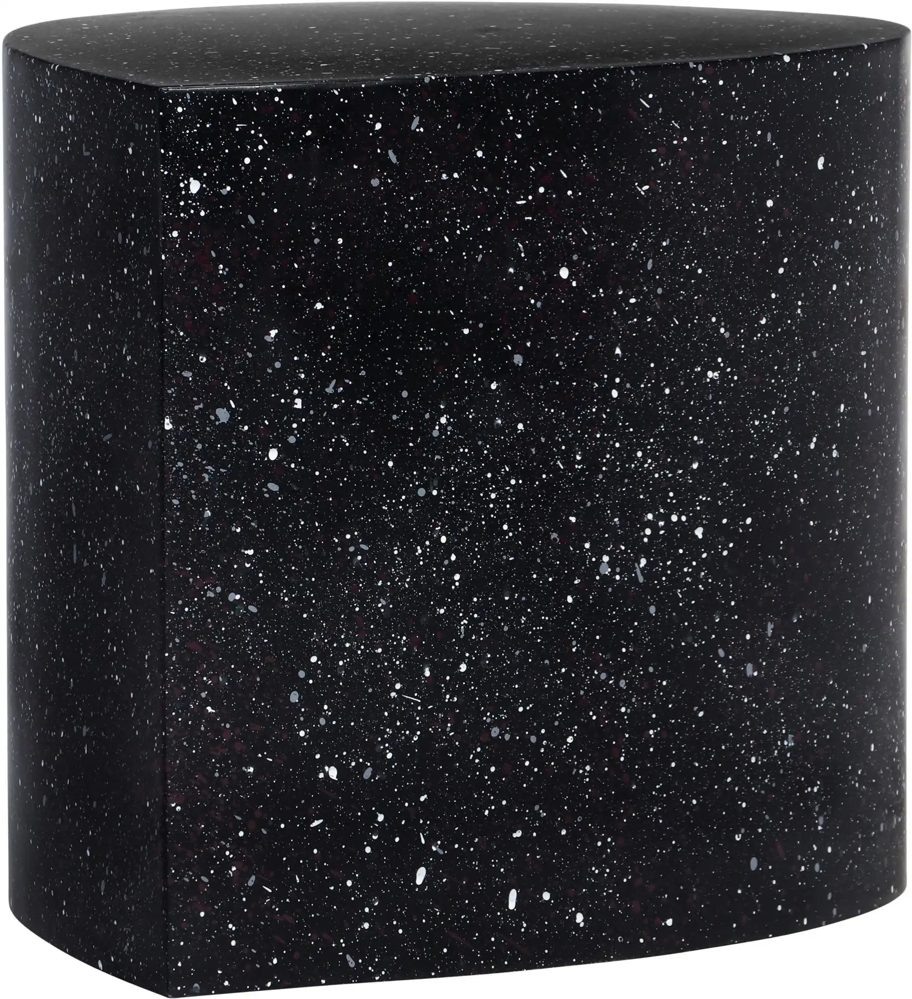 Petal - Iron Coffee Table - Black Terazzo
