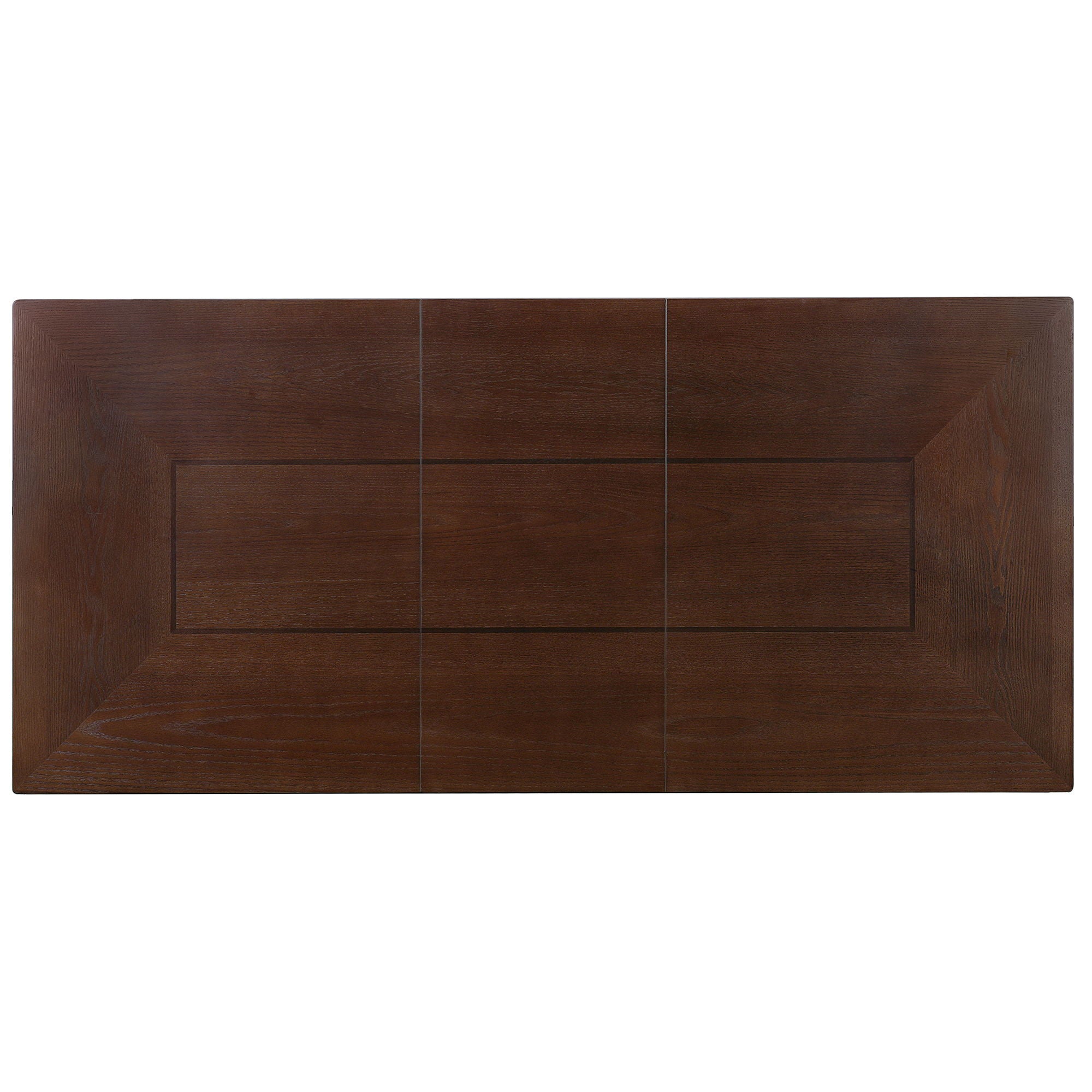 Farmhouse Wooden Kitchen Table With Removable Leaf