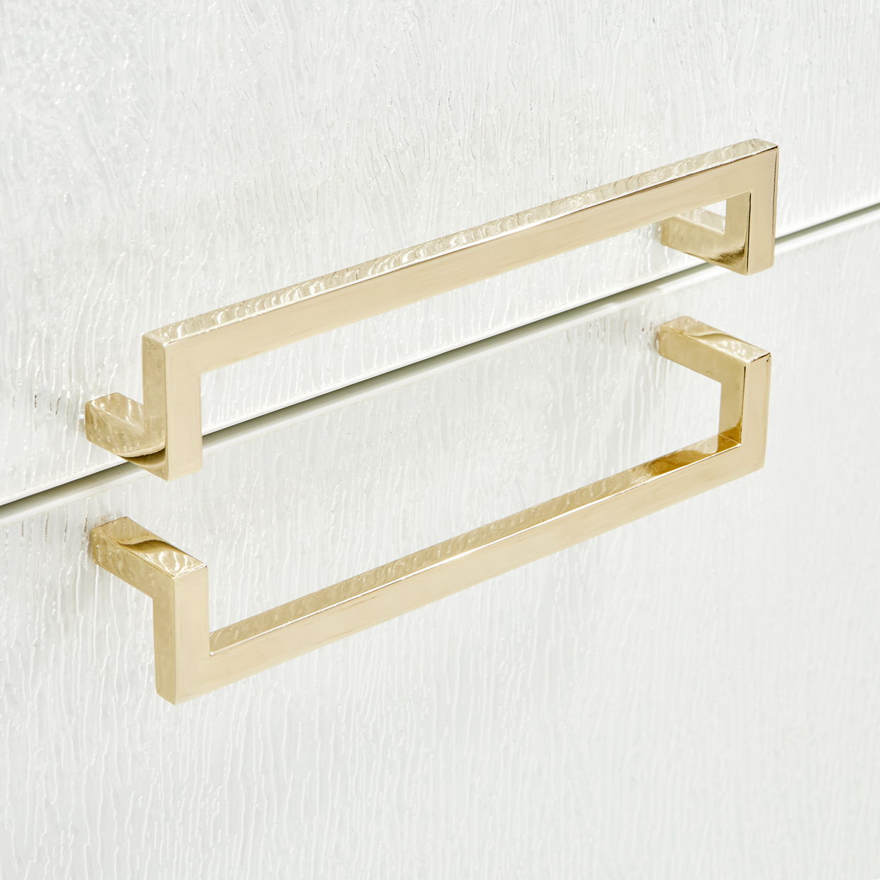 Palm Gate - Nightstand - Cloud White