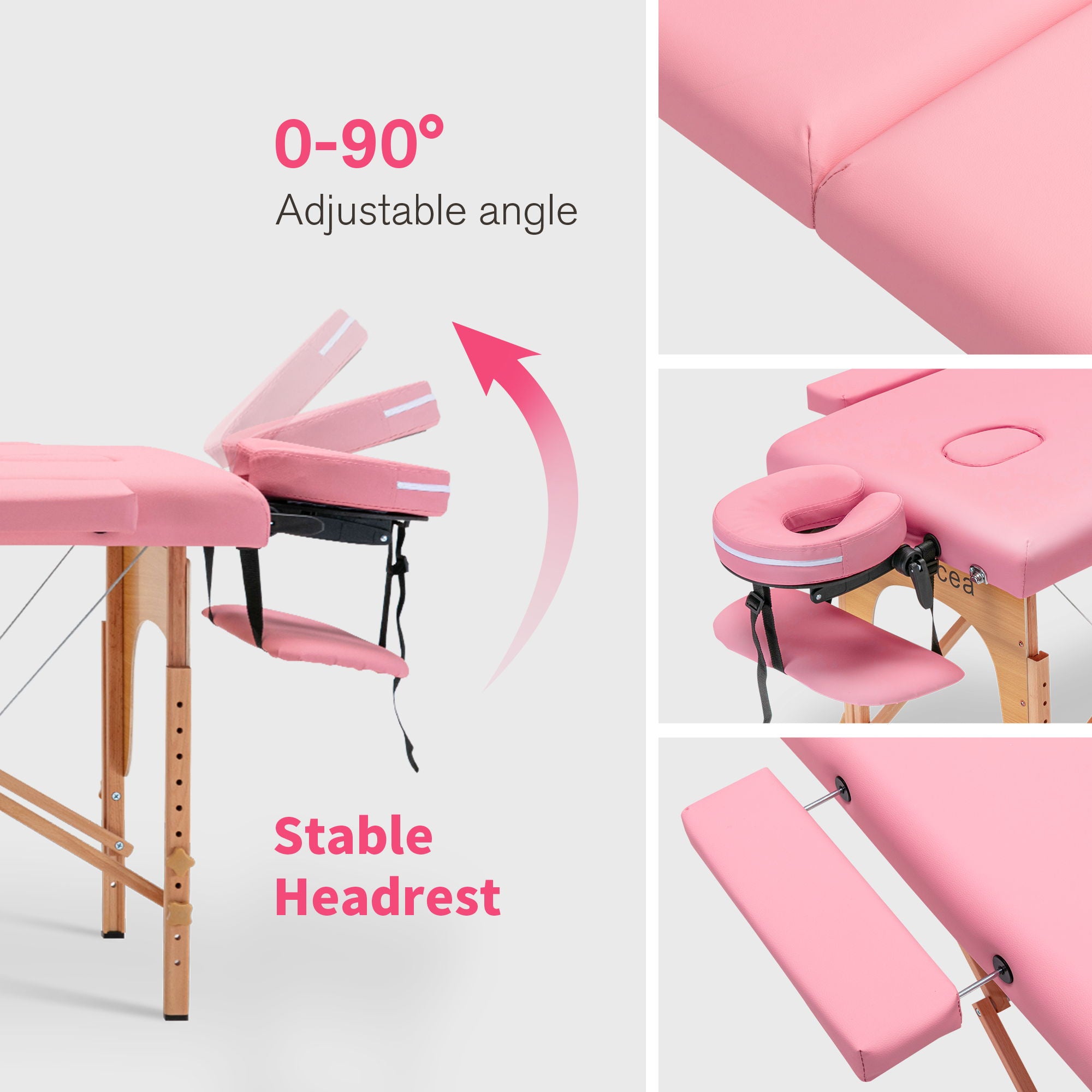 Portable Massage Table Bed With Carrying Case