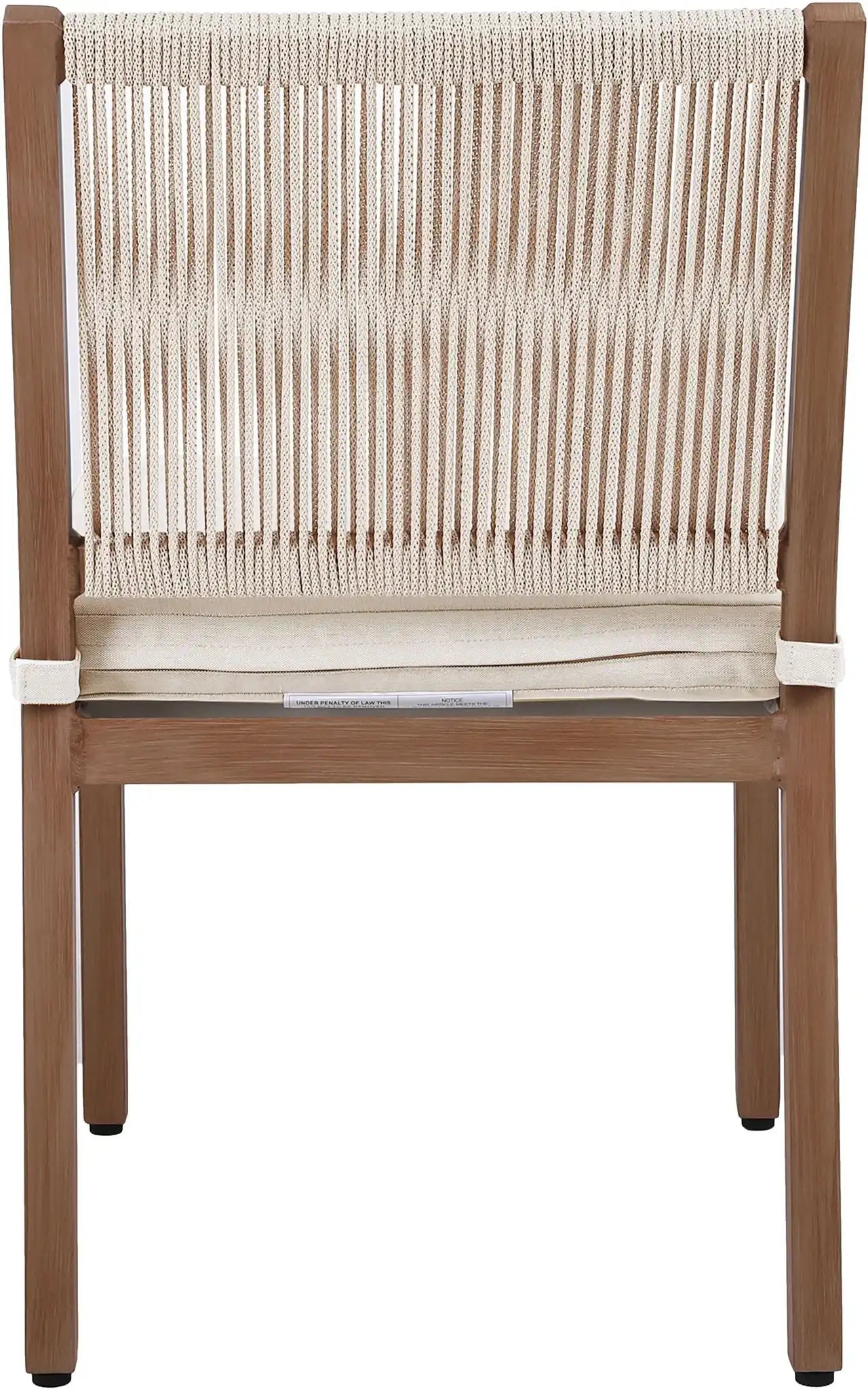 Maui - Water Resistant Outdoor Patio Dining Side Chair (Set of 2)
