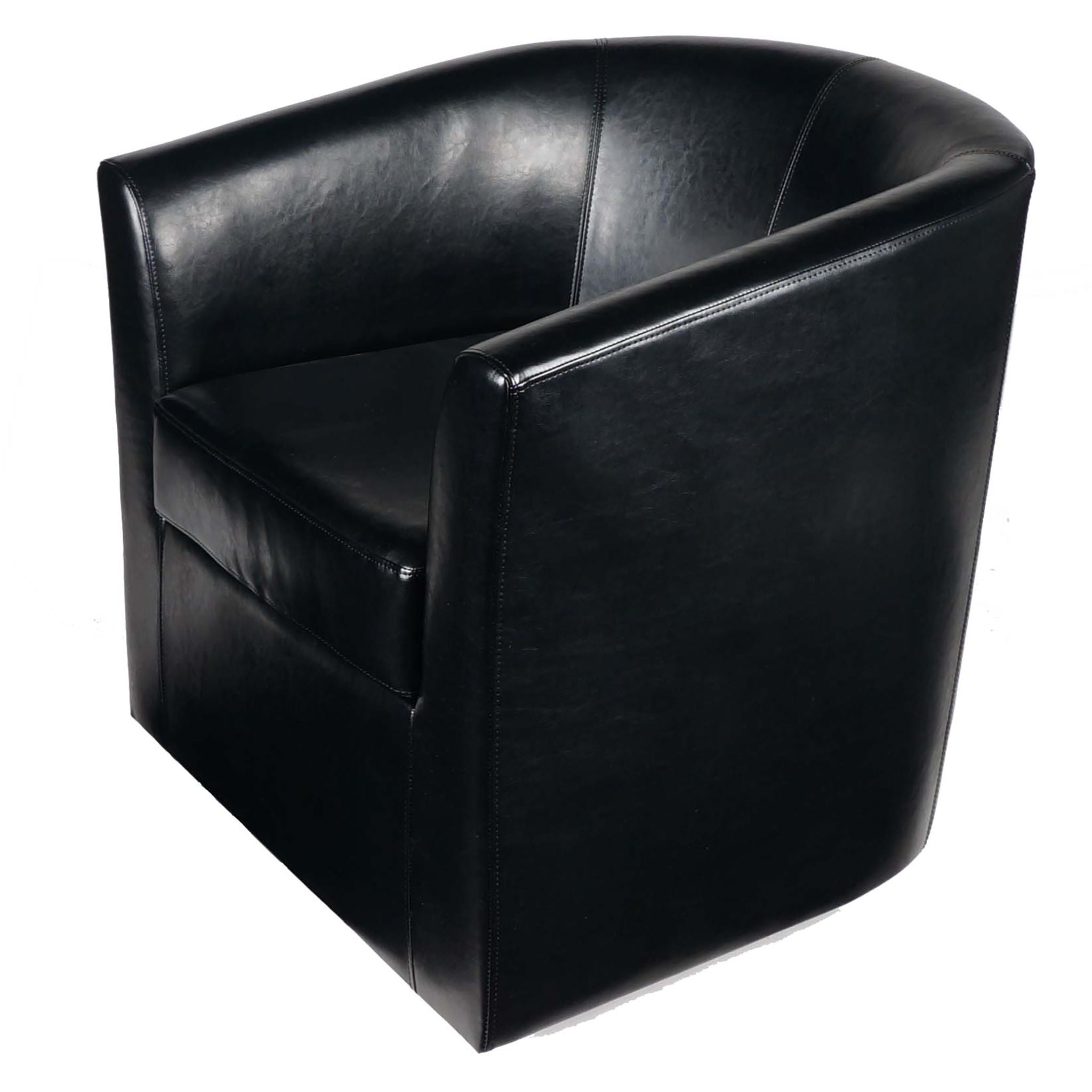 Melodize - Swivel Club Chair With Barrel Shape Design
