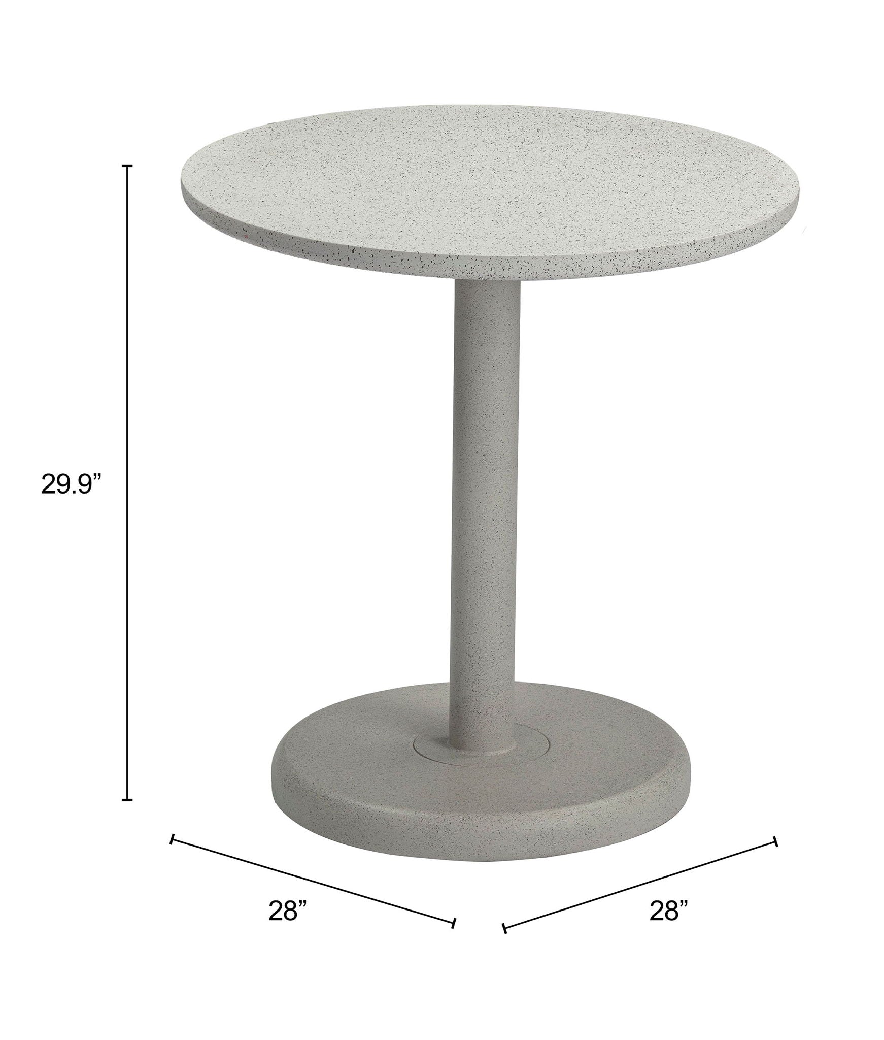 Liora - Bistro Table - White
