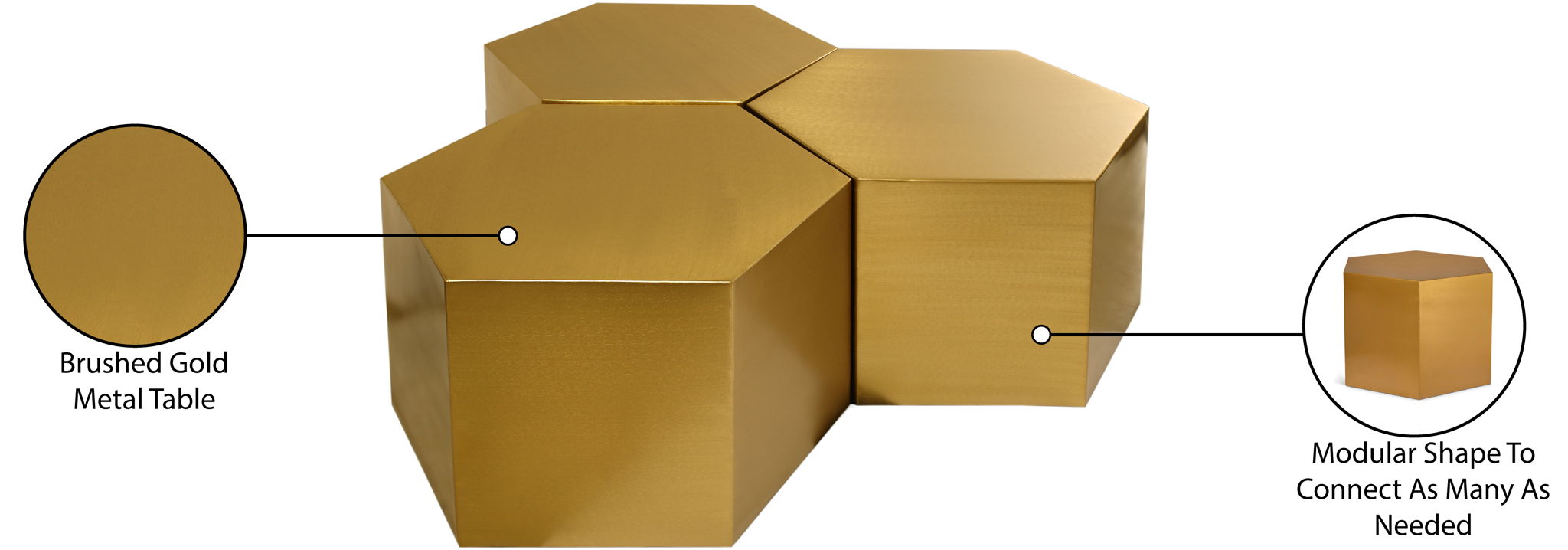 Hexagon - Coffee Table