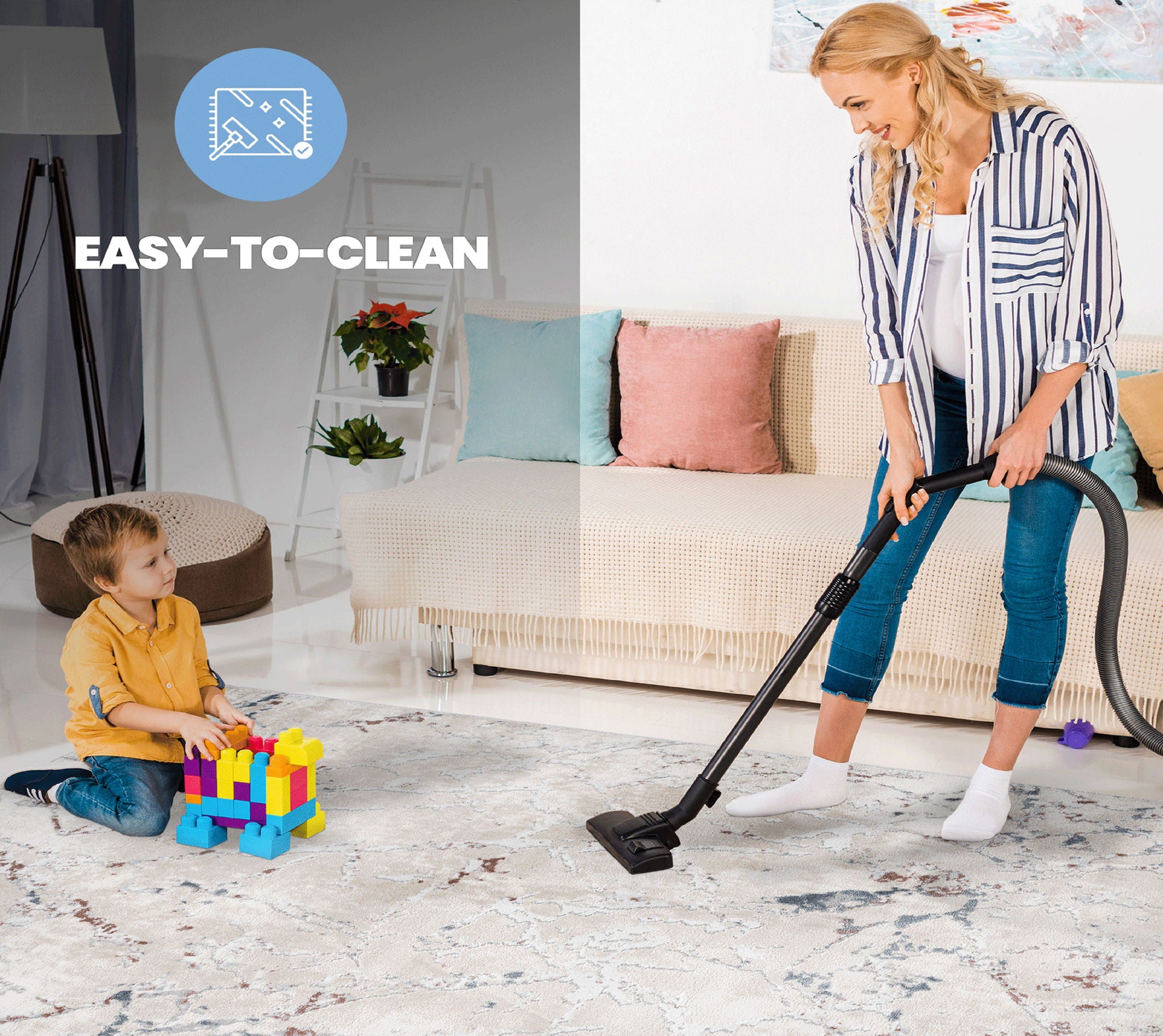 Marfi - 8' X 10' Contemporary Area Rug - Multi