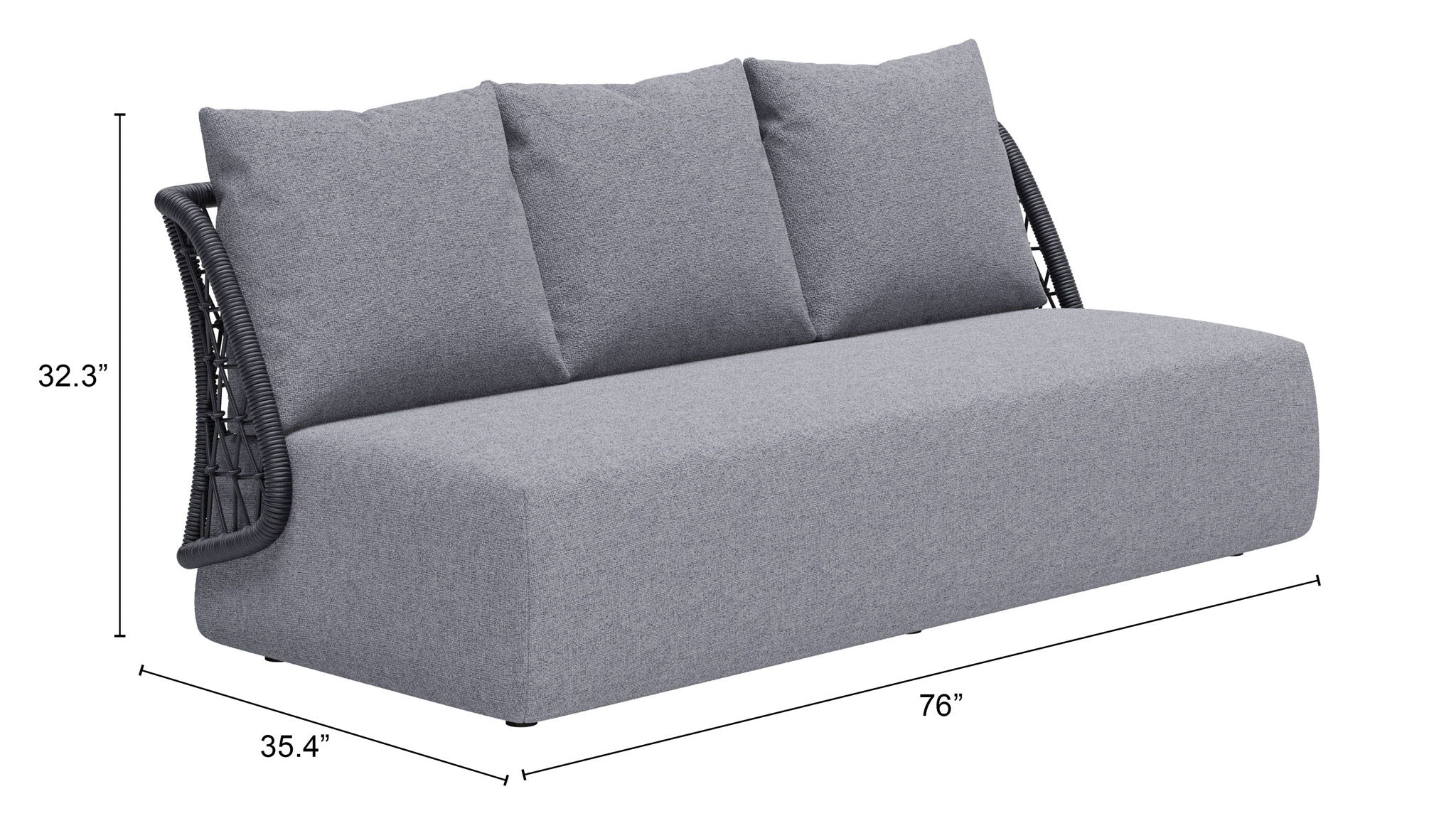 Mekan - Sofa - Gray