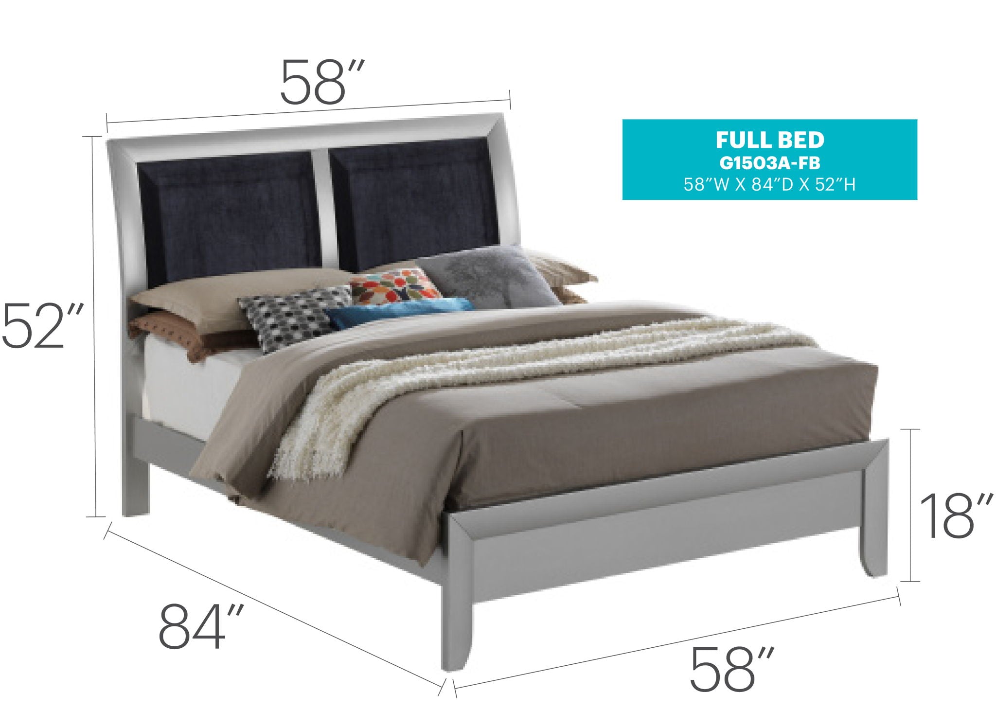 Marilla - Panel Bed