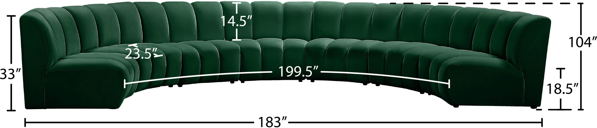 Infinity - 7 Piece Modular Sectional