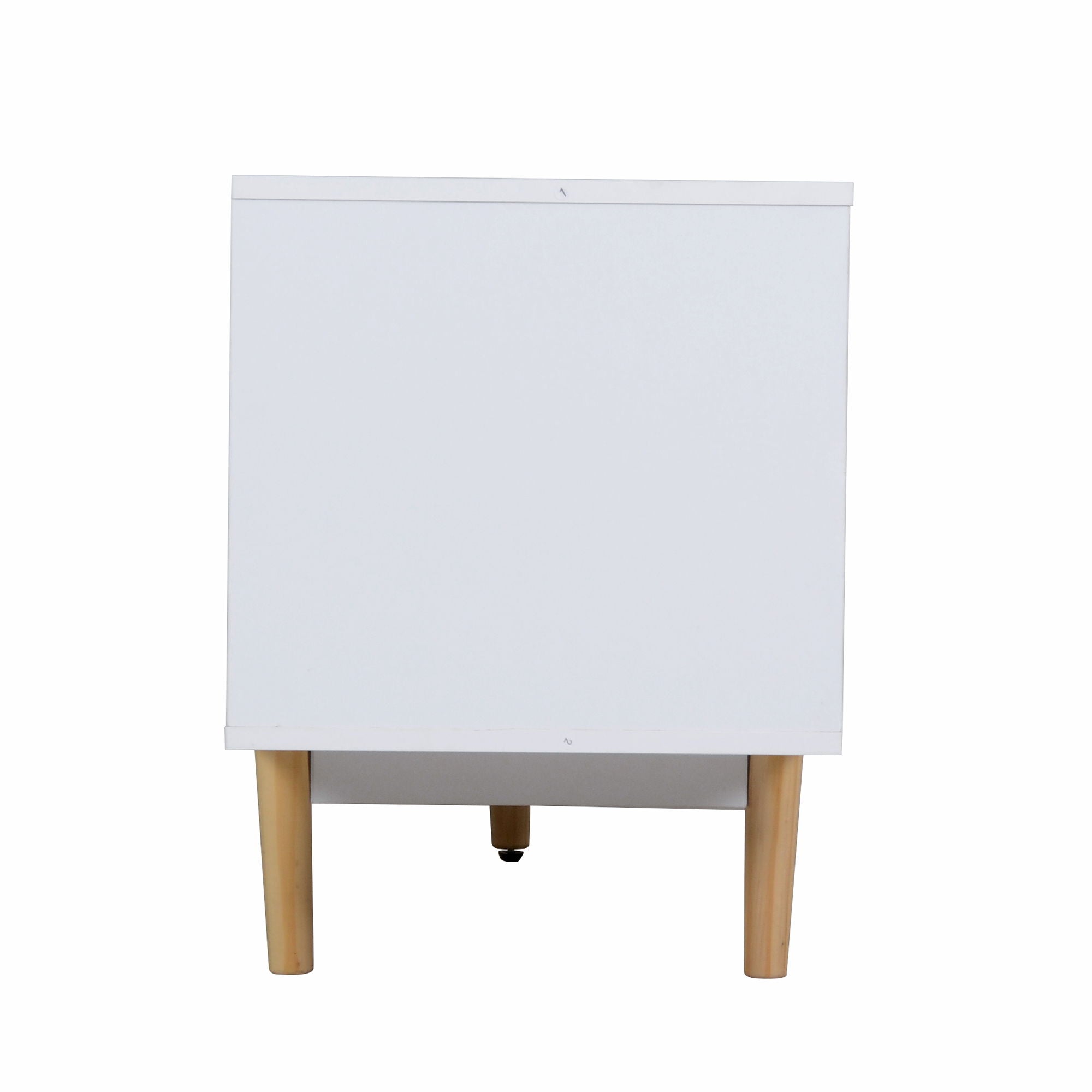70" TV Stand With Drawers - White