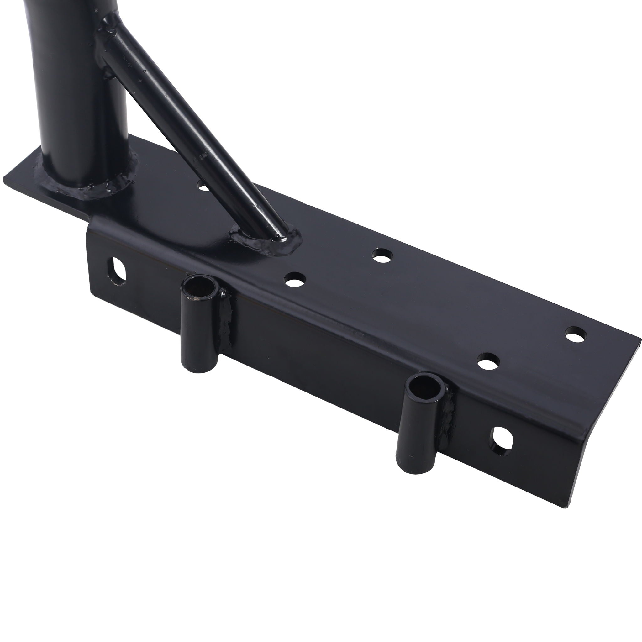 Heavy Duty Extendable Steel Truck Ladder Rack (Set of 2) - Black
