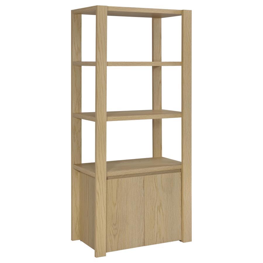 Laurelton - 3 Piece Entertainment Center TV Stand - Light Oak
