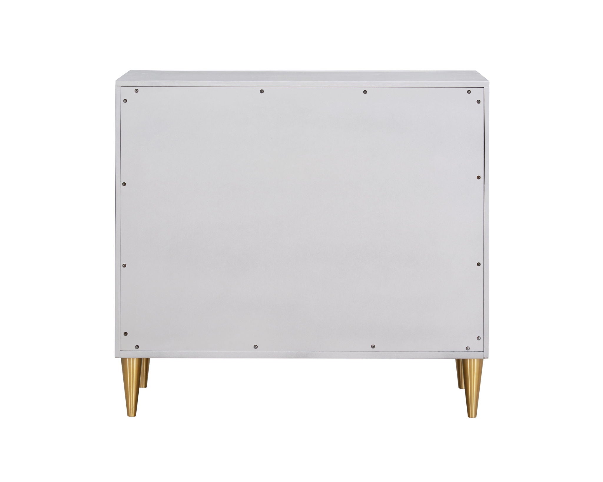 Anson - Console Cabinet - Silver / Champagne