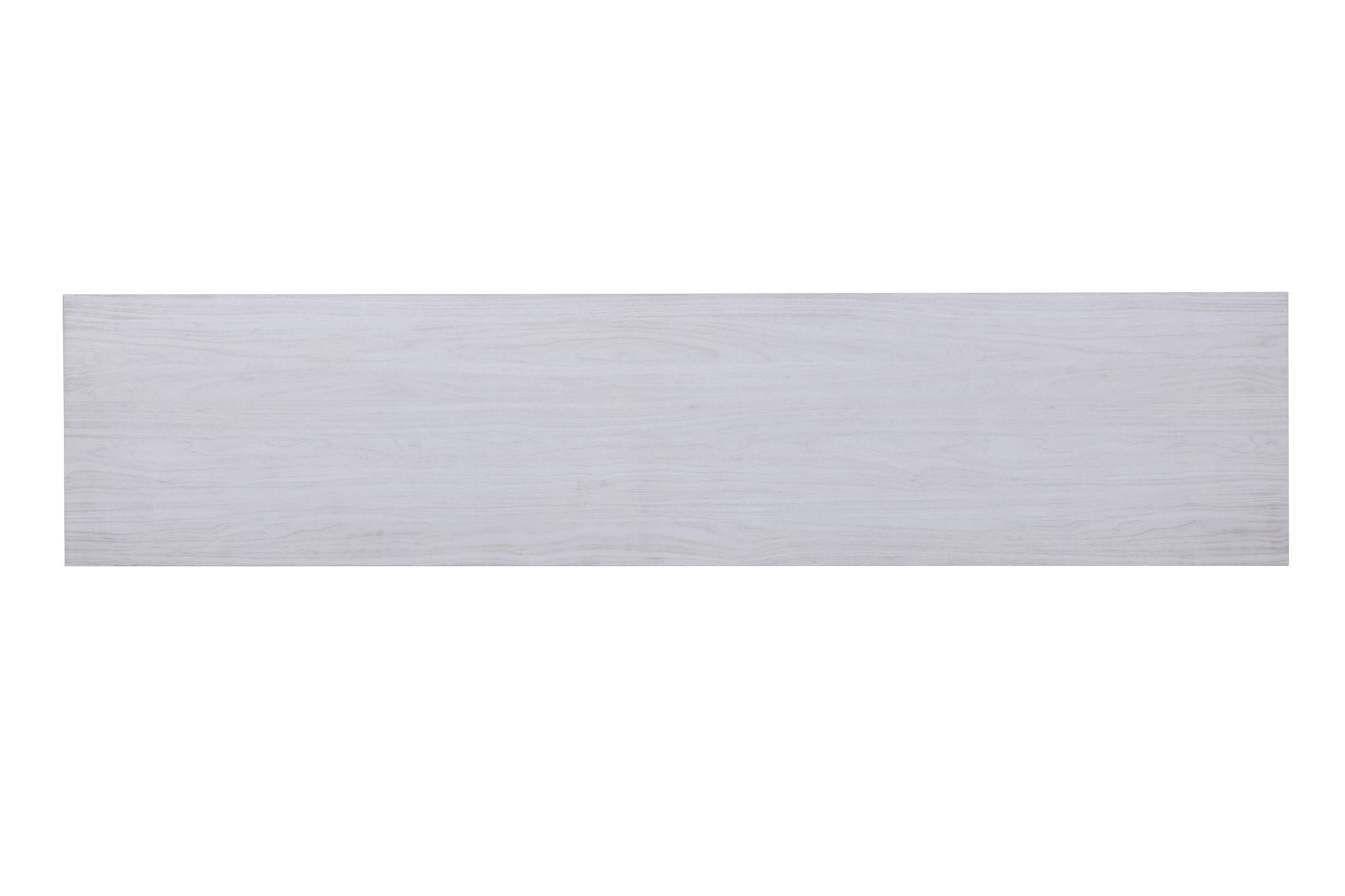 Lucifer - TV Stand Console With Fireplace - White Walnut