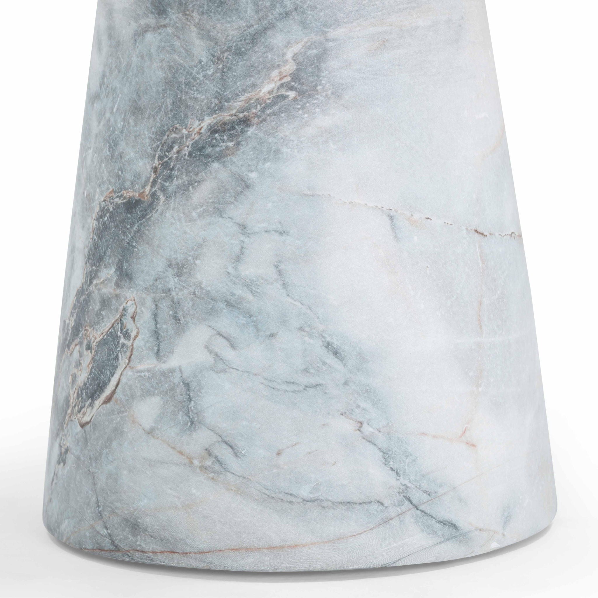 Zara - Indoor / Outdoor Side Table - Blue / White