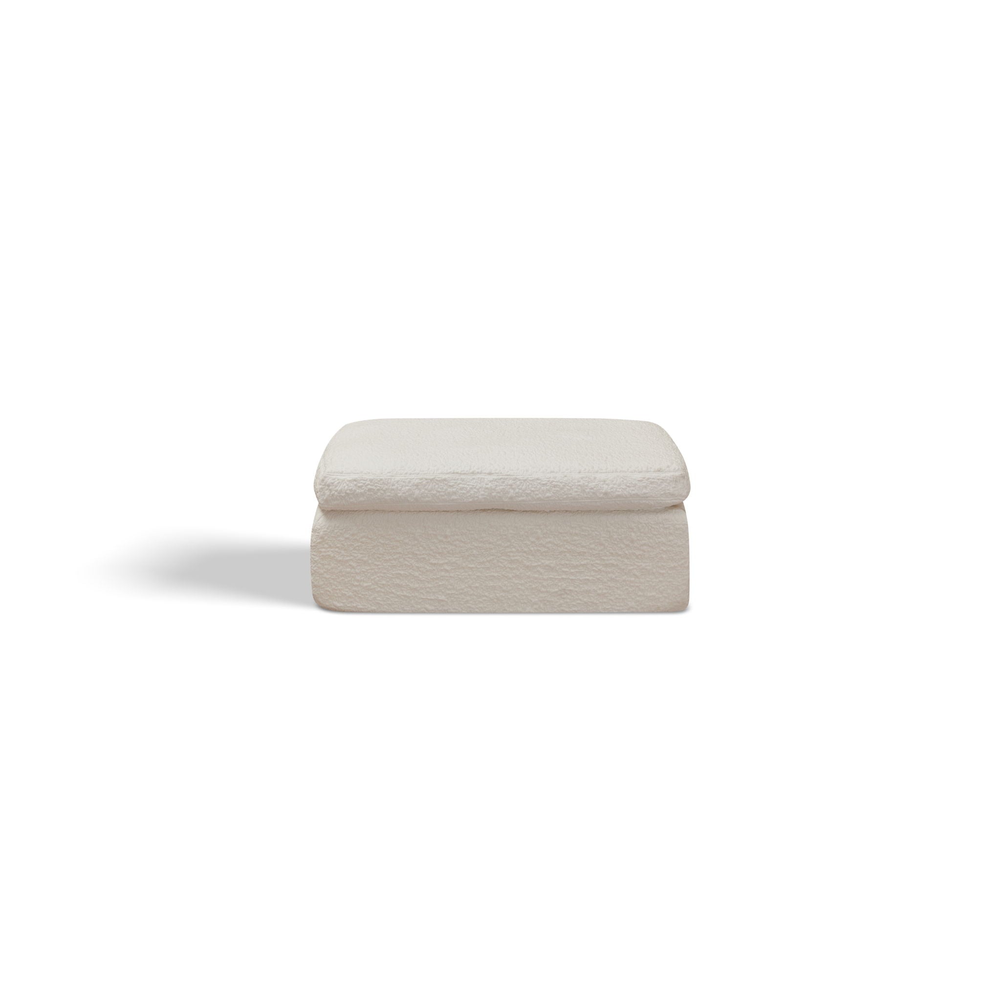 Cloud Sectional Couch, Convertible With Ottoman, 3 Seater Modular Design