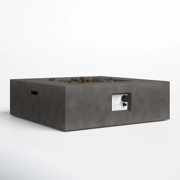 Luxury Concrete Outdoor Fire Pit Table