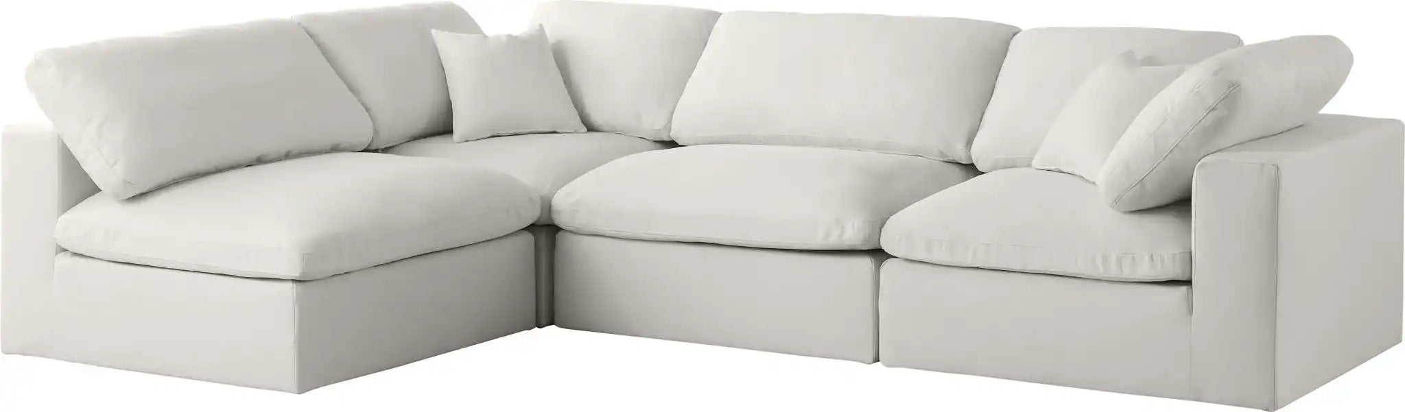 Plush - 4 Piece Modular Sectional
