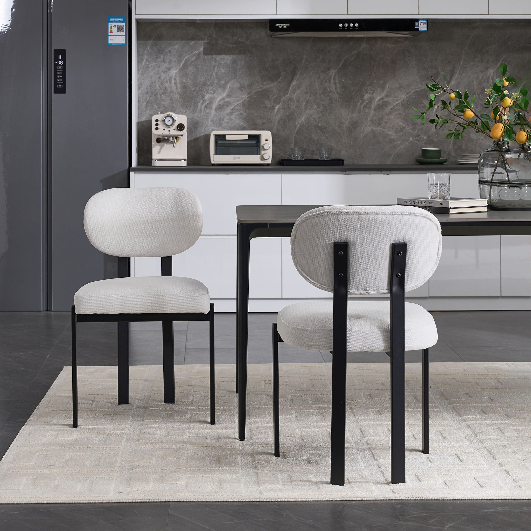 Dining Armless Chairs (Set of 2)