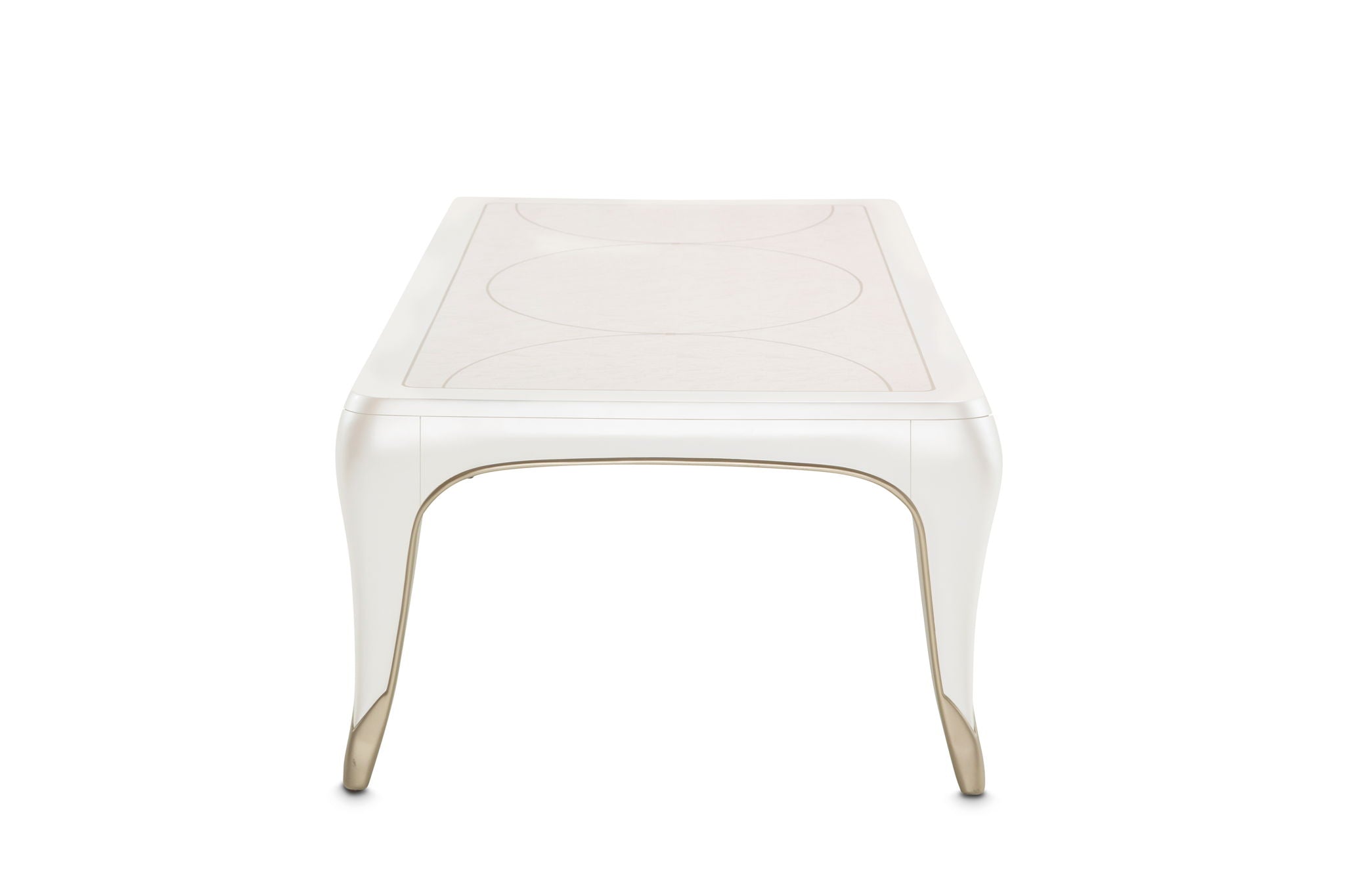 London Place - Rectangular Cocktail Table - Creamy Pearl