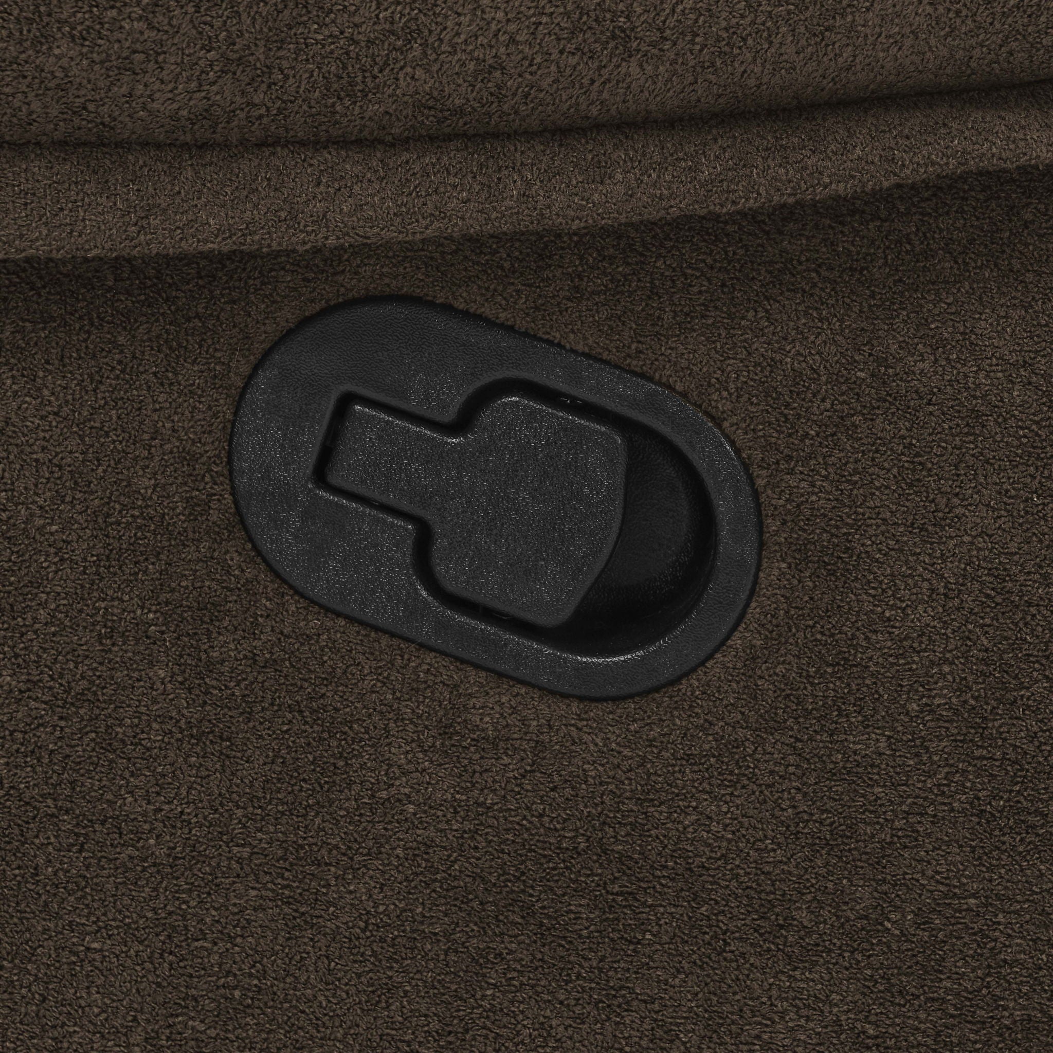 Devonaire - Manual Recliner With Padded Arms - Dark Brown