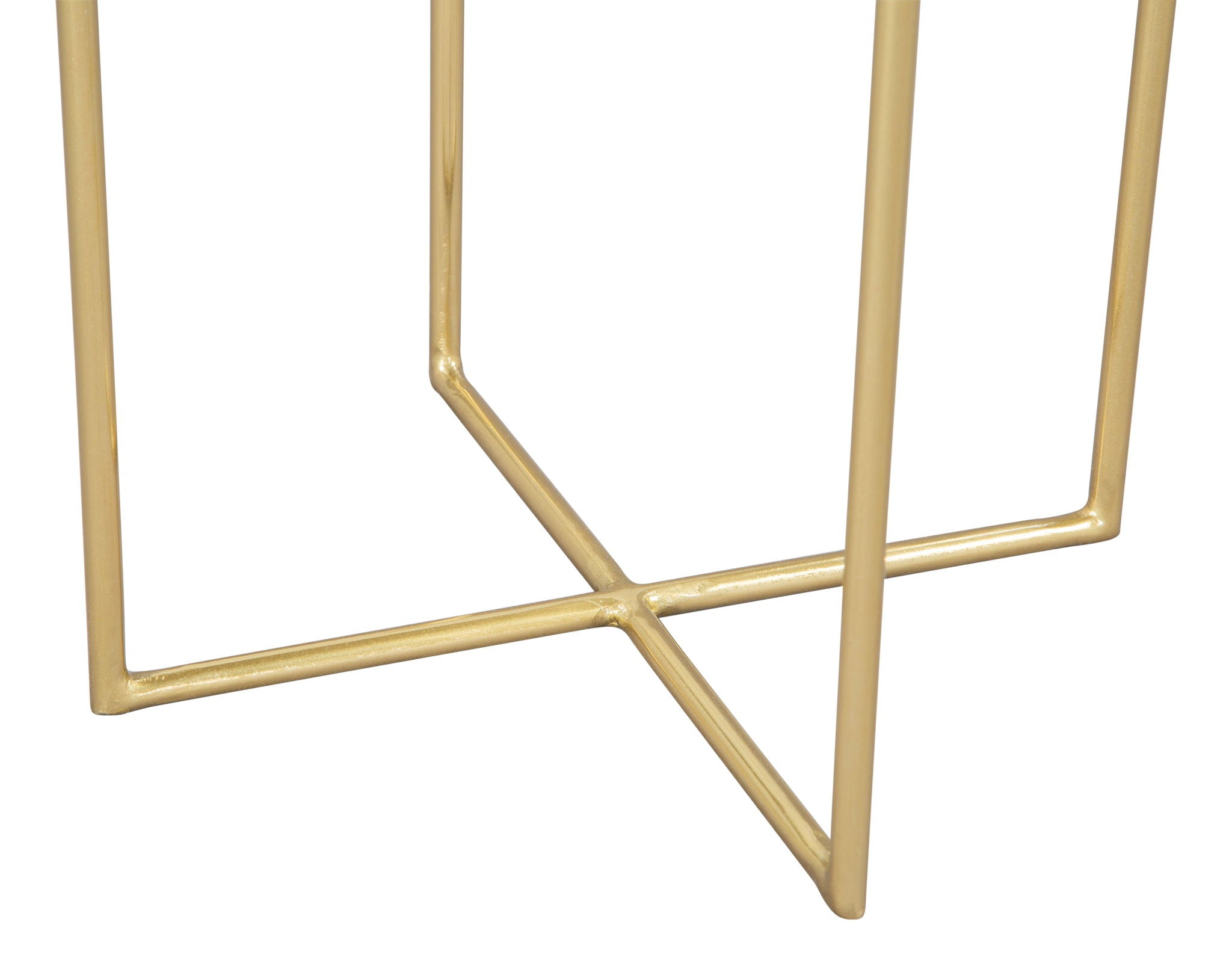 Lotus - Side Table - Gold