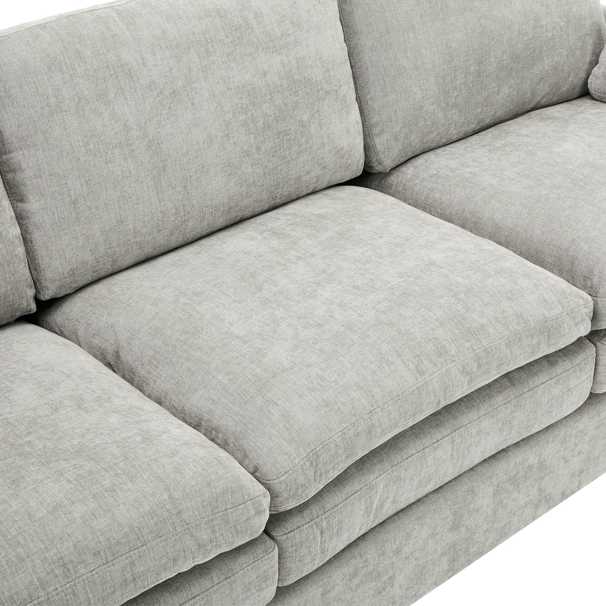 Cozy Upholstered Sofa Set For Living Room