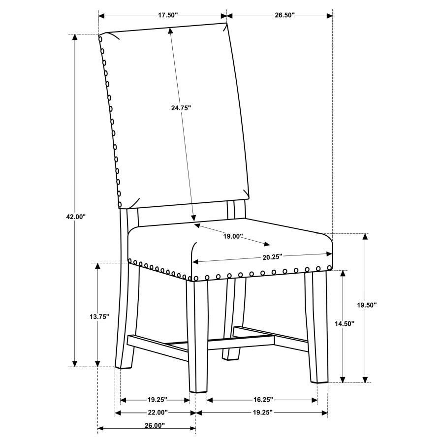 Twain - Upholstered Dining Side Chairs (Set of 2)
