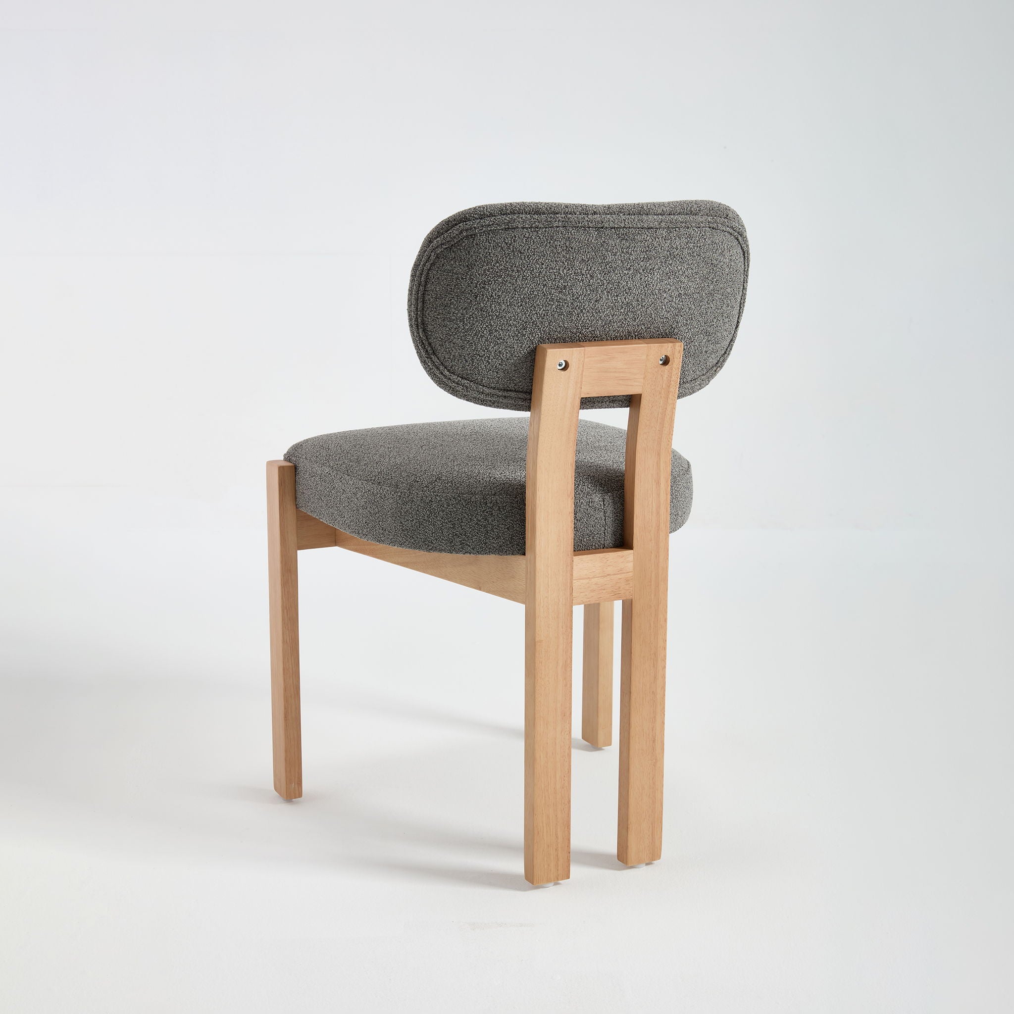 Dining Chairs With Ergonomic Backrest And Adjustable Feet (Set of 2)