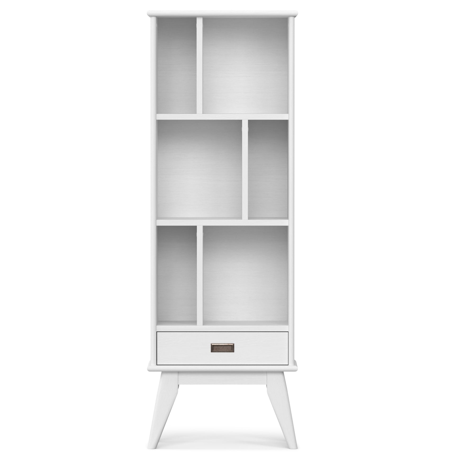Draper - Mid Century Wide Bookcase And Storage Unit - Best Buy Furniture