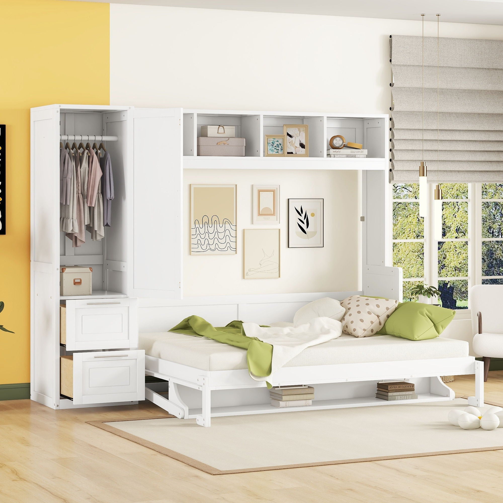 Murphy Wall Bed With Closet And Drawers