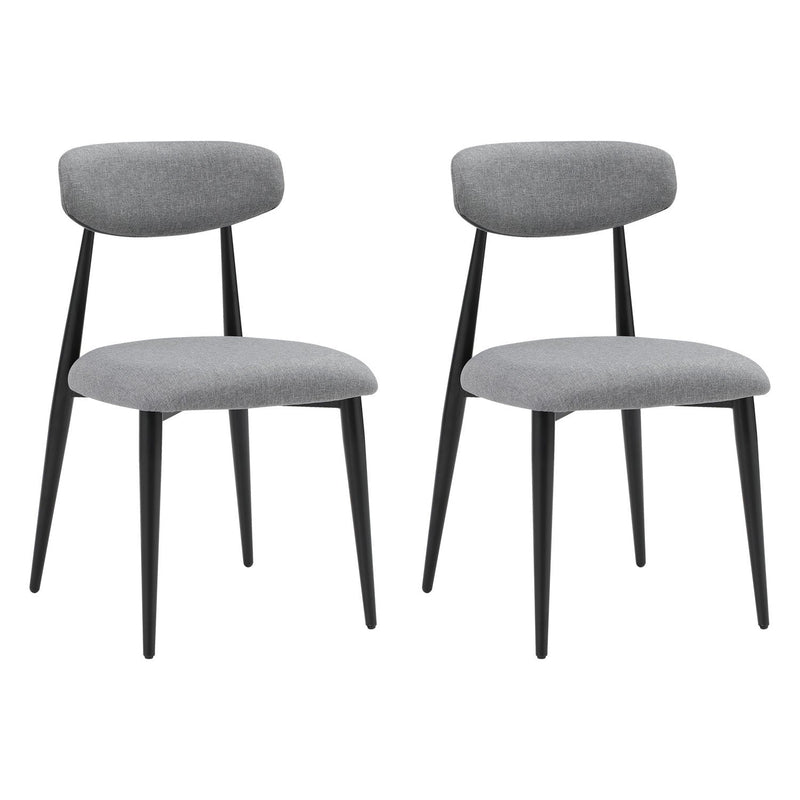 Modern Dining Chairs Set of 2, Grey - Best Buy Furniture