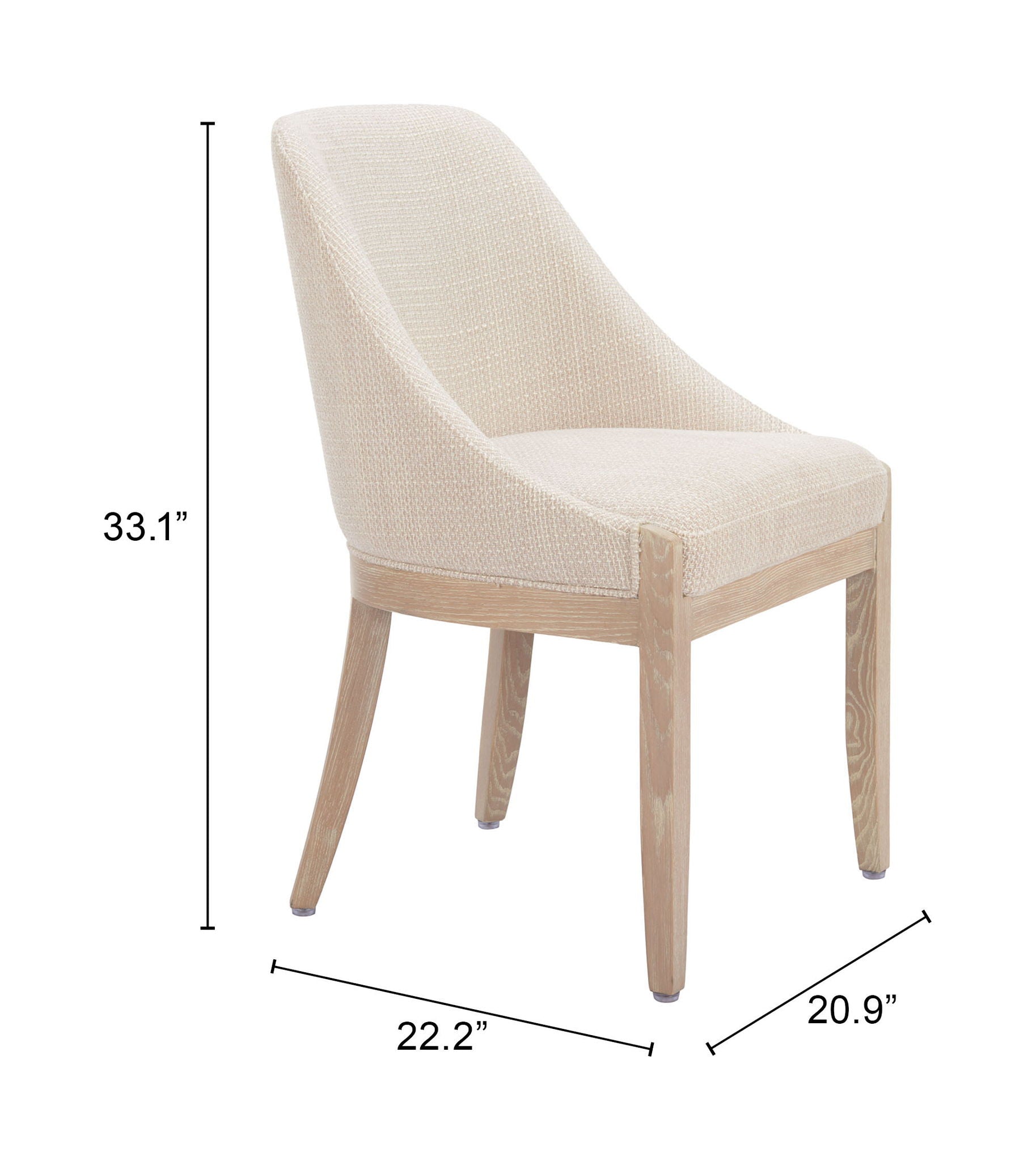 Calmo - Dining Chair - Beige