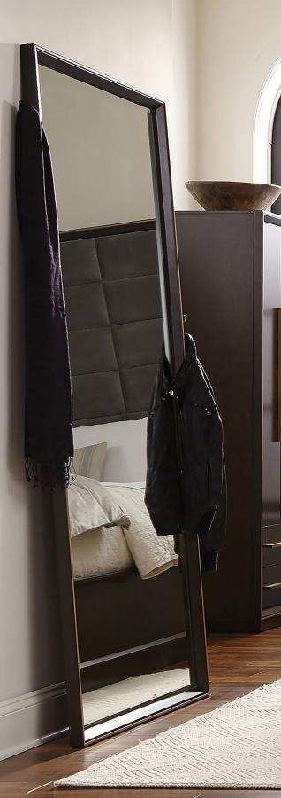 Durango - Standing Floor Mirror - Smoked Peppercorn