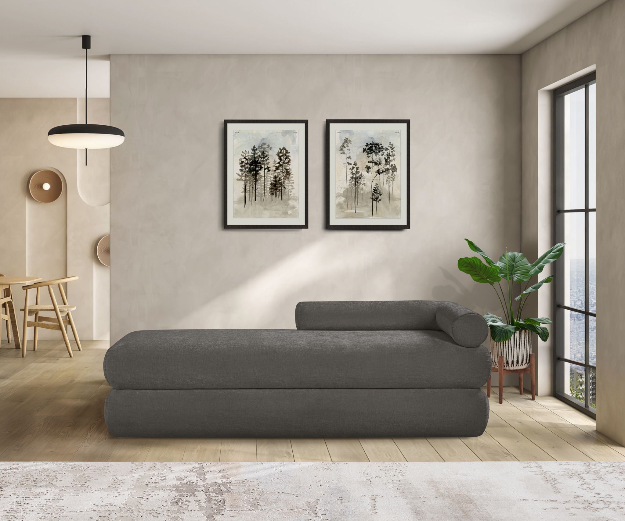 Kennedy - Chenille Bench