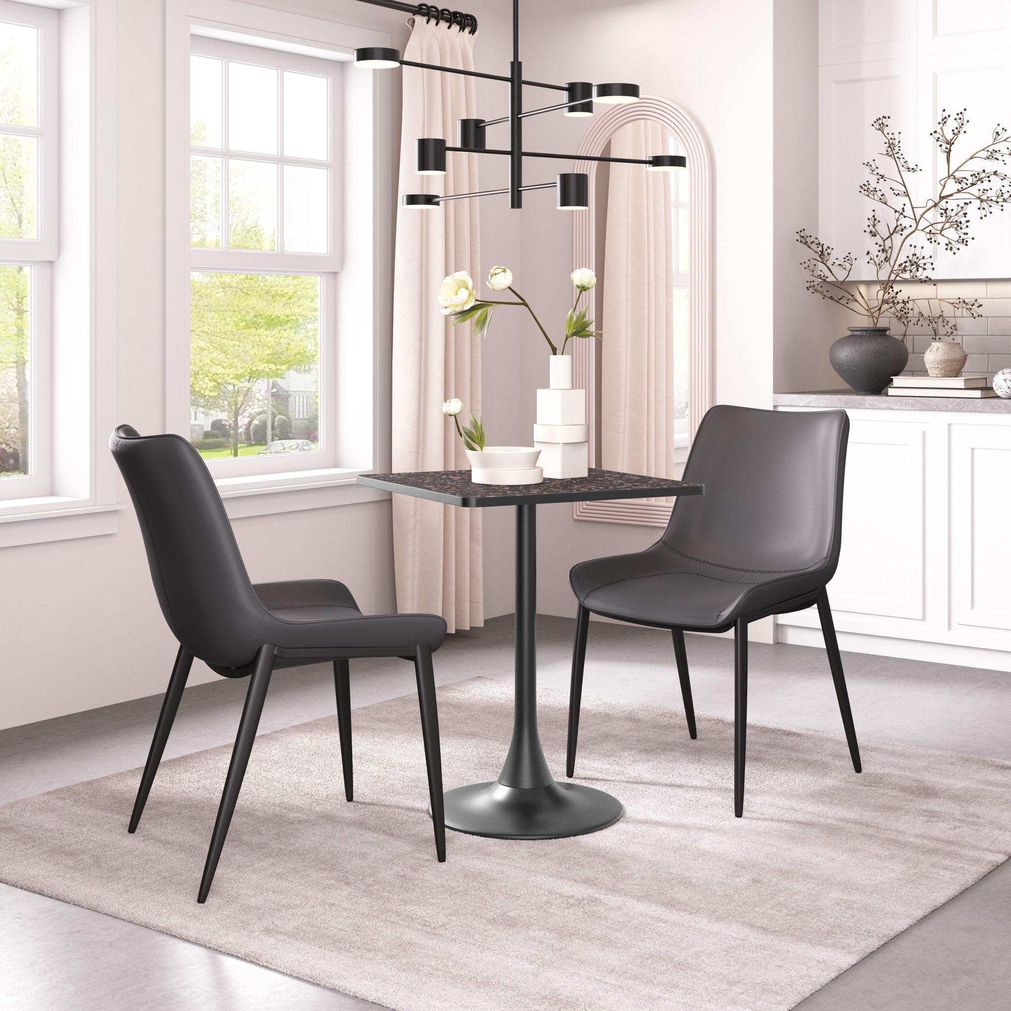 Magnus - Dining Chair (Set of 2) - Black